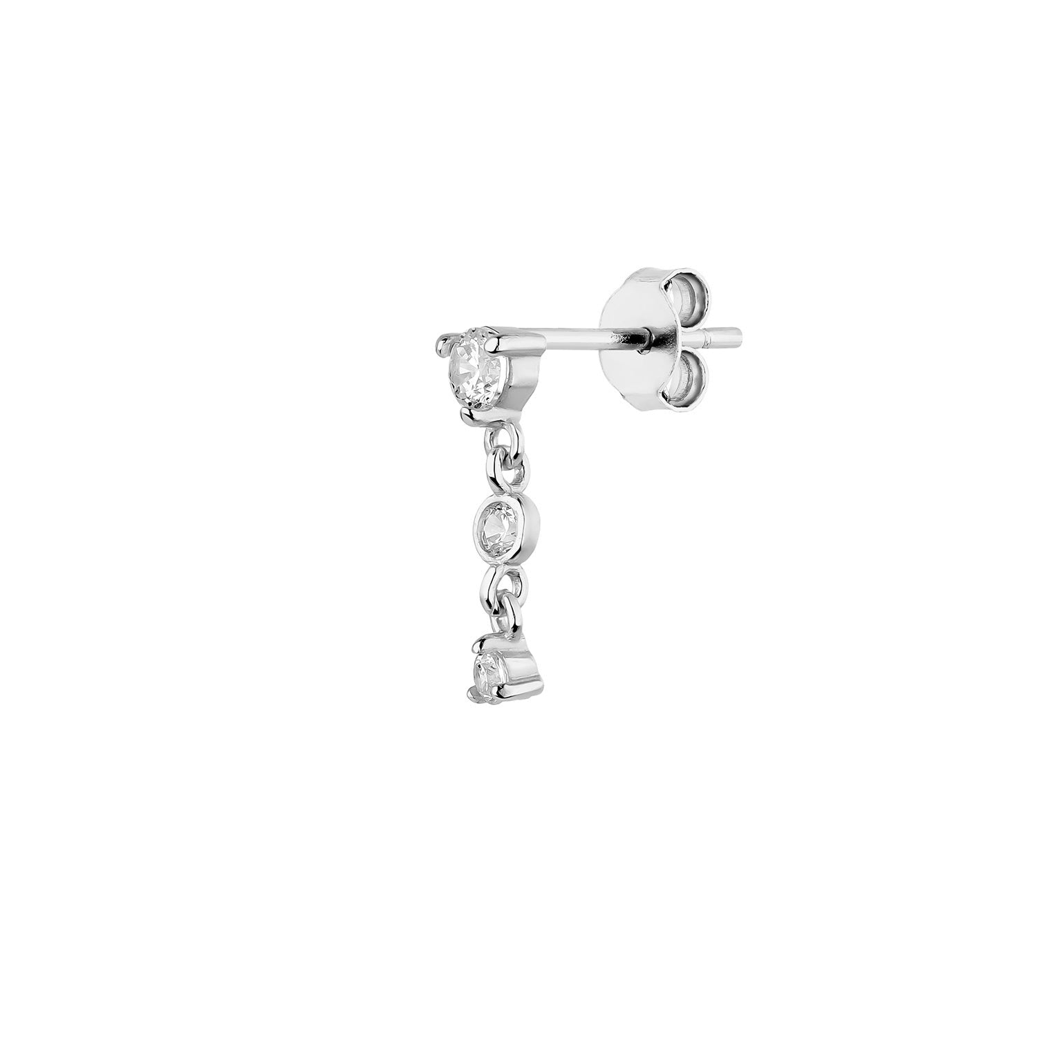 ORECCHINO PIERCING IN ARGENTO KAVYA DROP