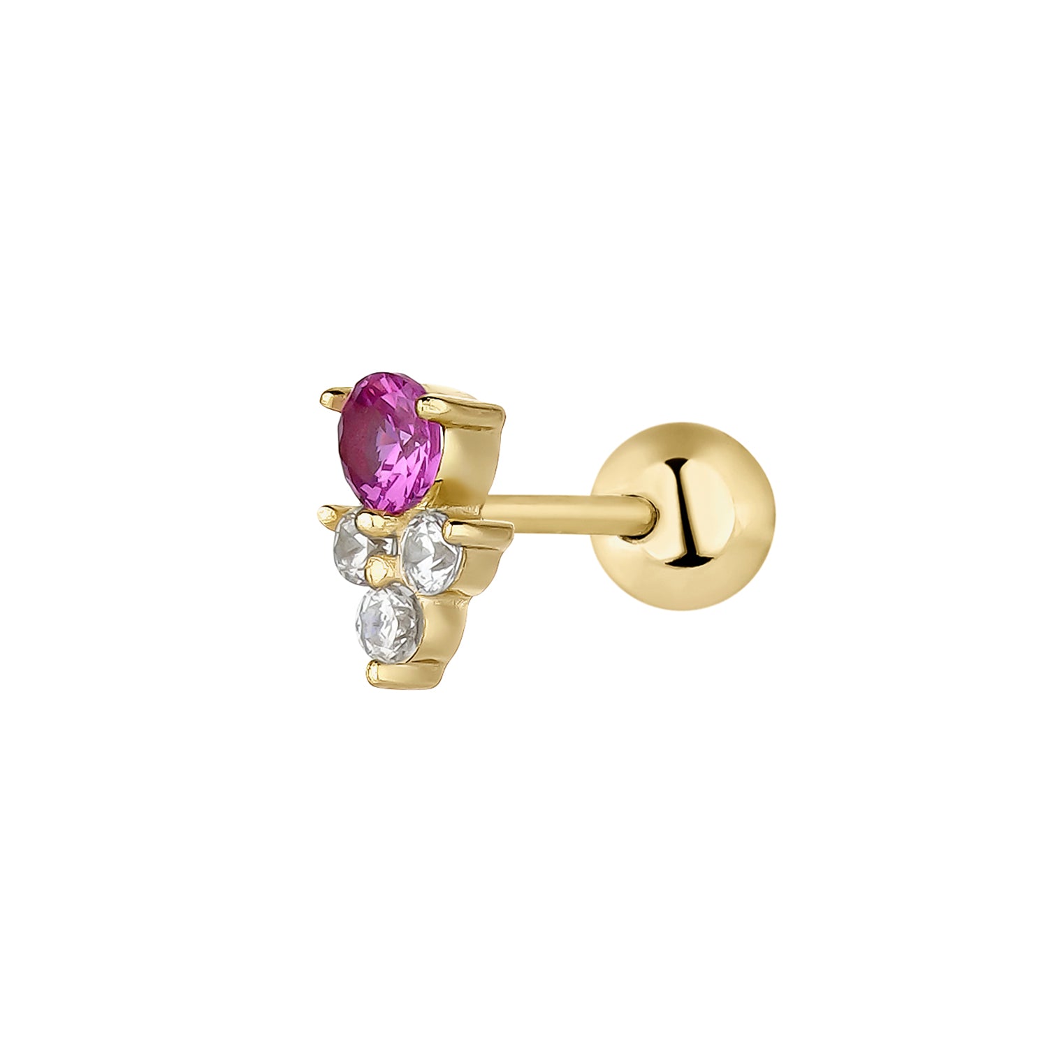 AUSKARS PIERCINGS ROZĀ ZAIR