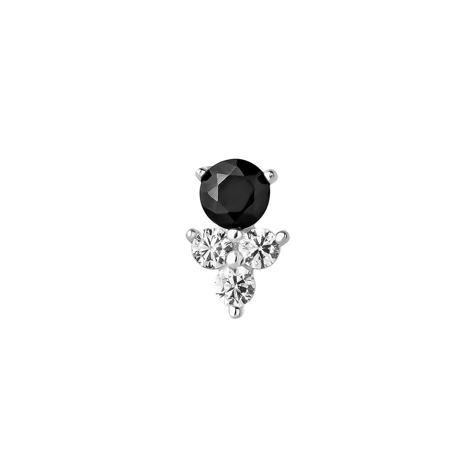 PENDIENTE PIERCING DE PLATA ZAIR