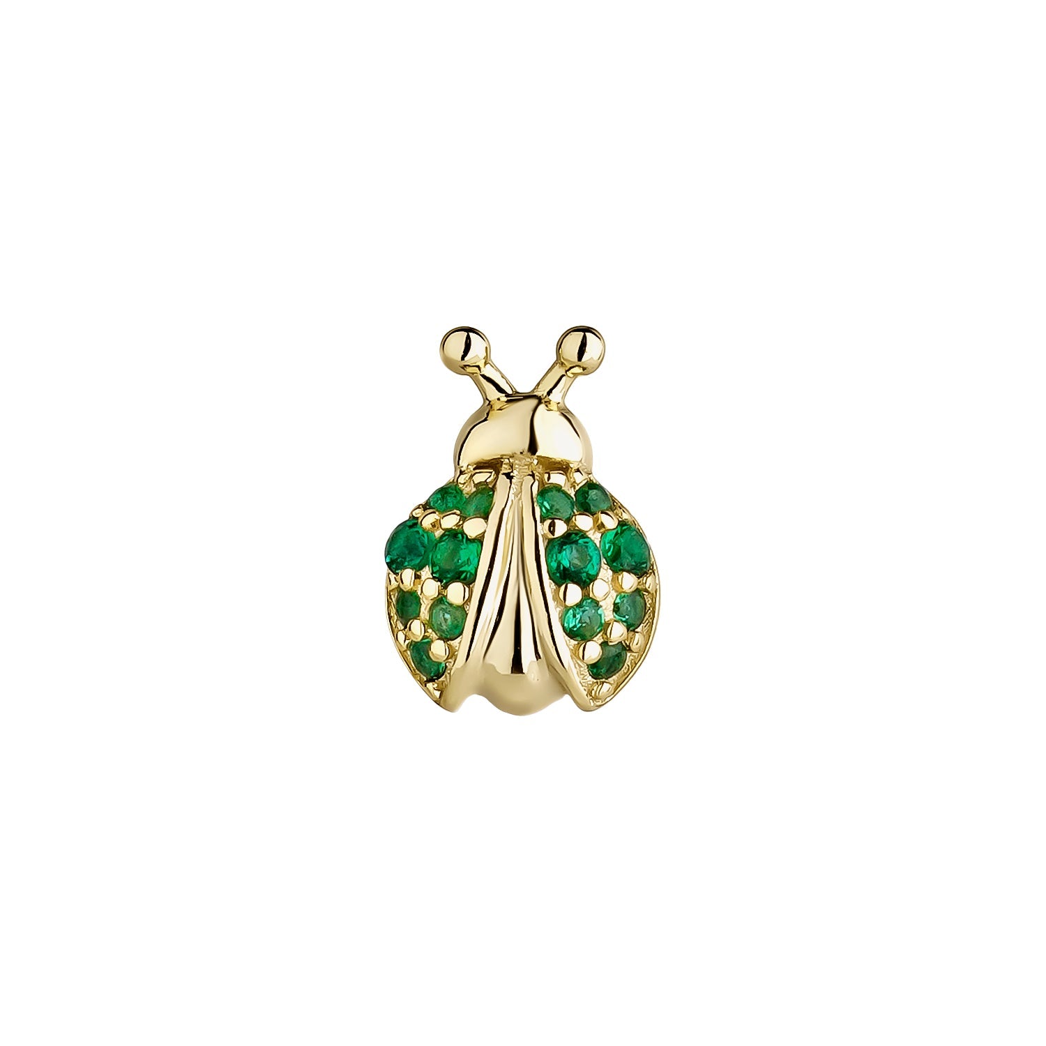 ORECCHINO PIERCING COCCINELLE