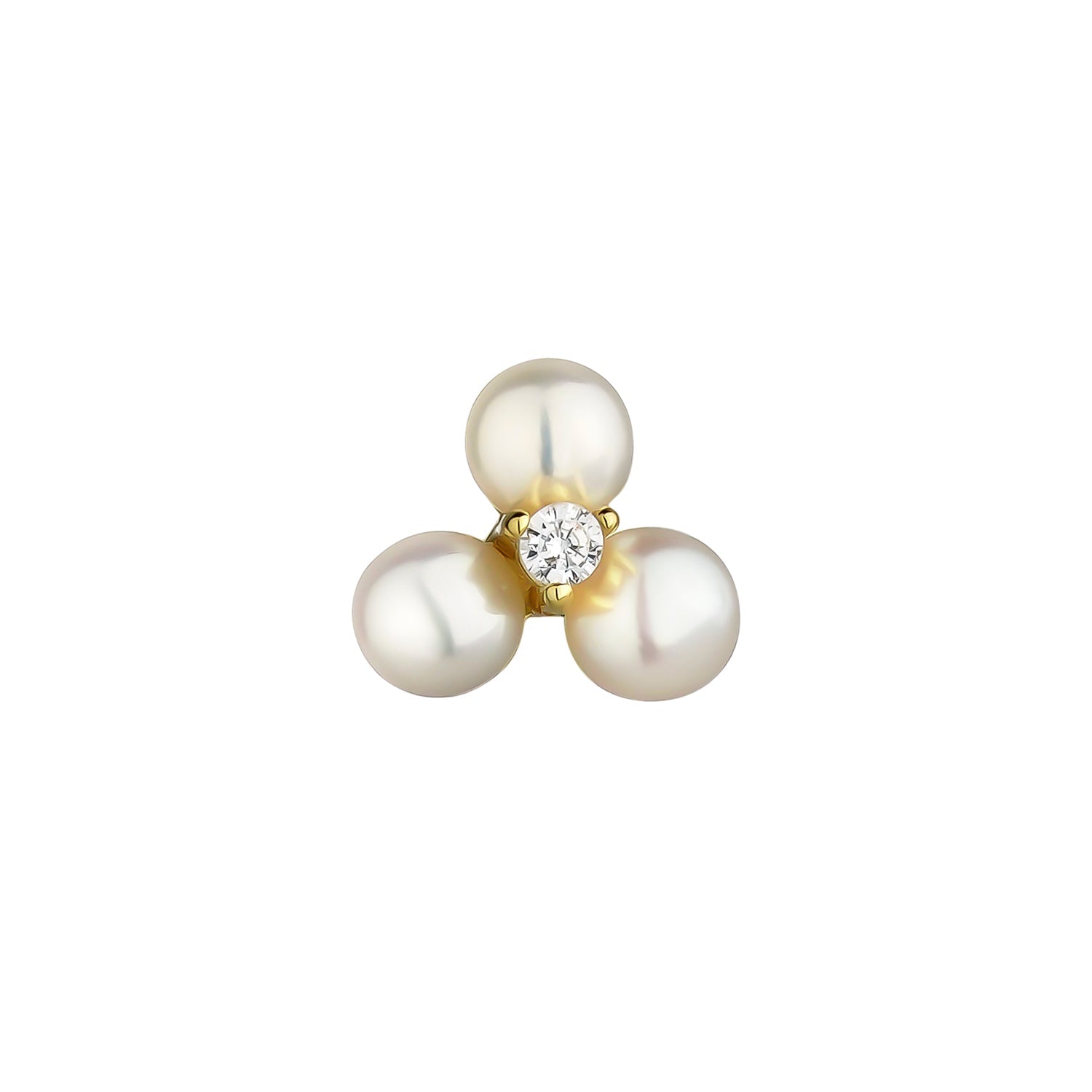 ORECCHINO PIERCING PERLE IRIS