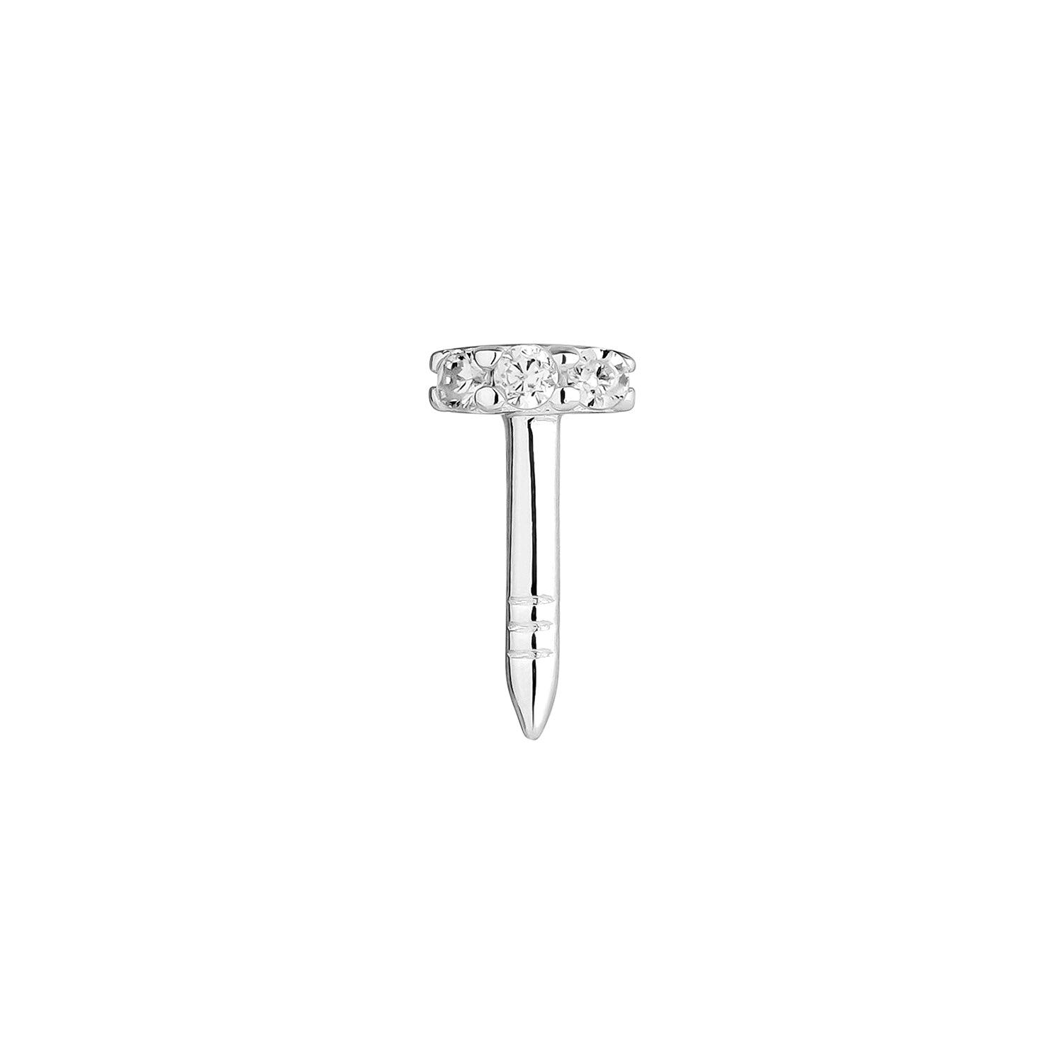 ORECCHINO PIERCING IN ARGENTO VIS