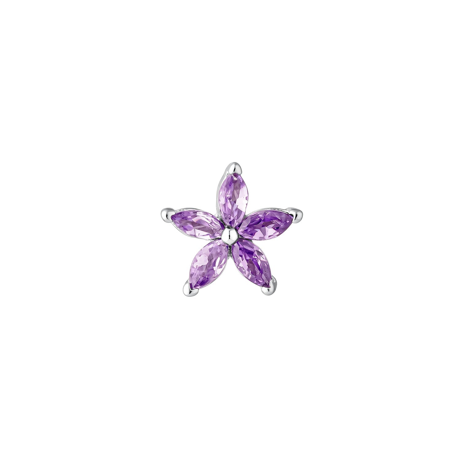 ORECCHINO PIERCING IN ARGENTO CALENDULA