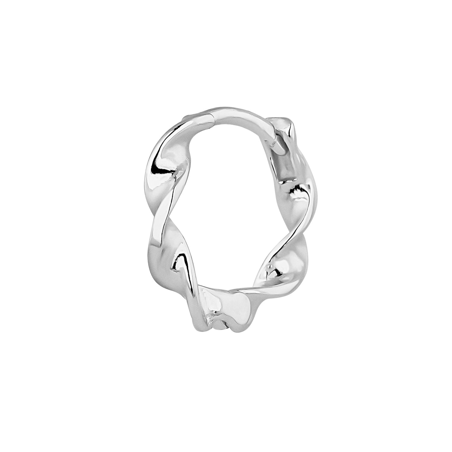 ORECCHINO PIERCING A CERCHIO IN ARGENTO KAREN