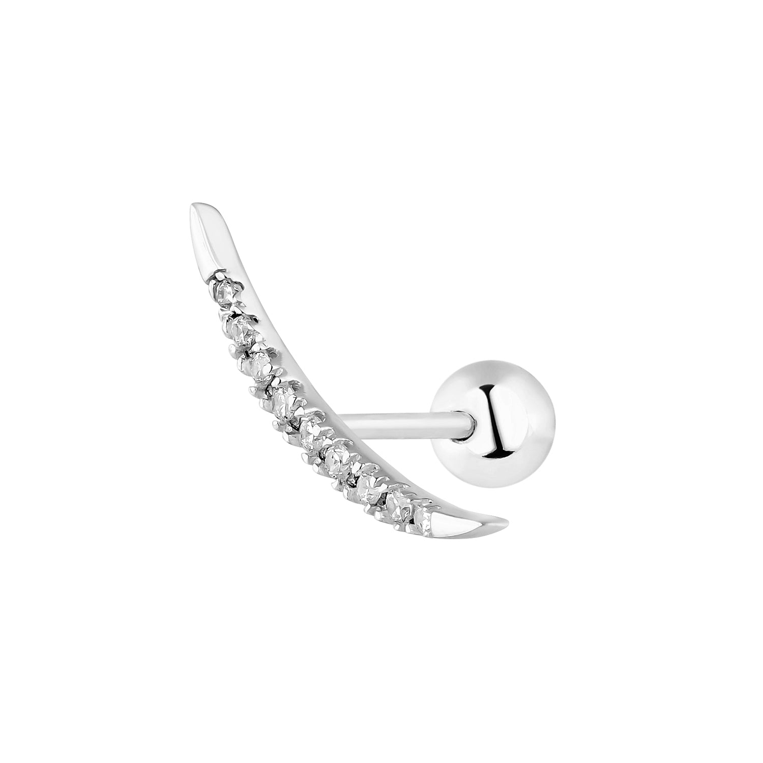ORECCHINO PIERCING IN ARGENTO MELINDA