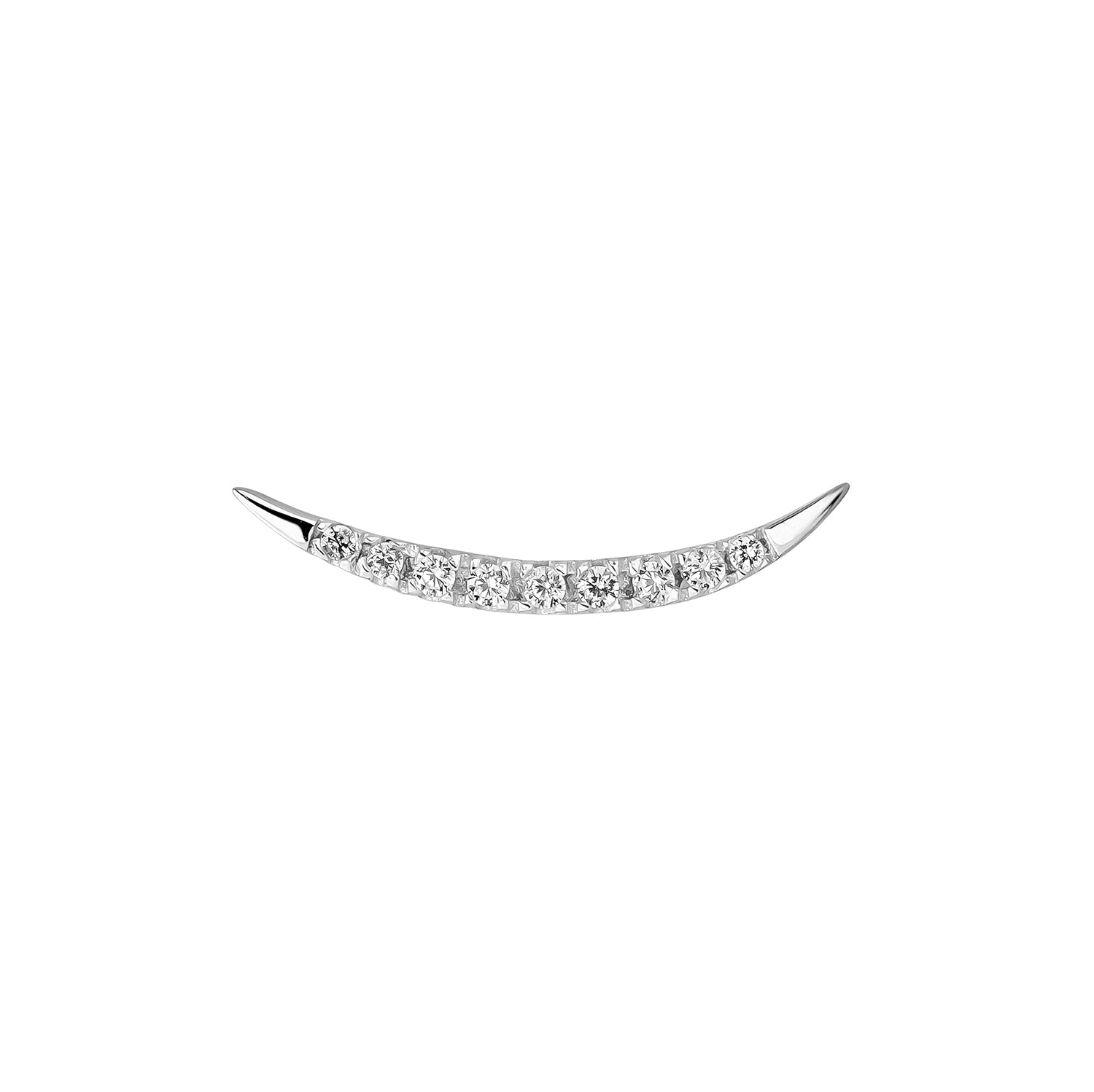 PENDIENTE PIERCING DE PLATA MELINDA