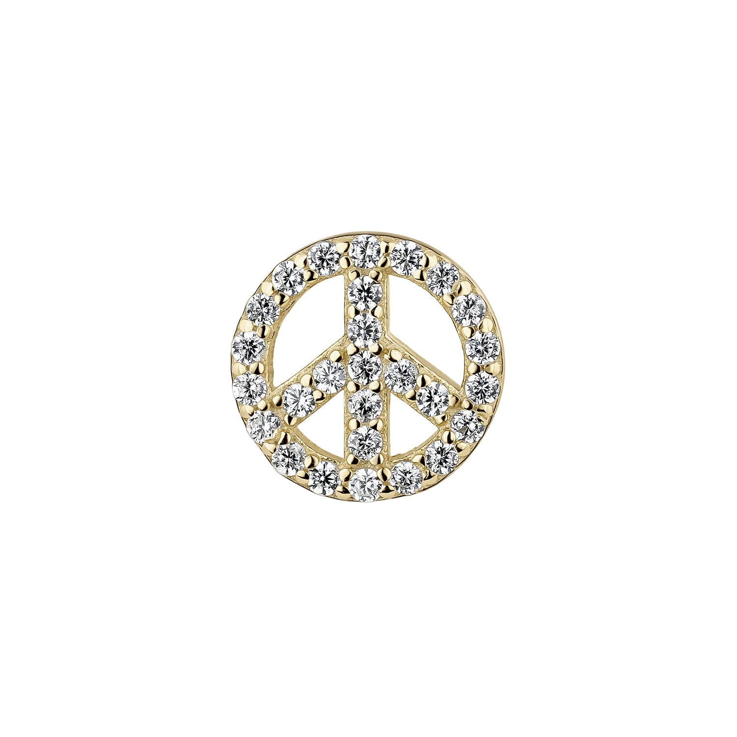 PENDIENTE PIERCING PEACE