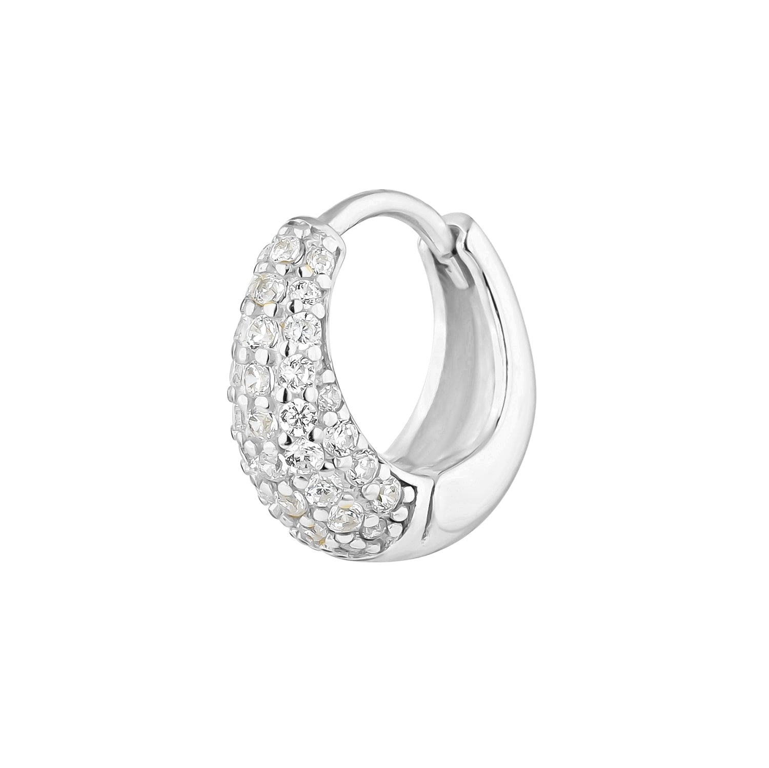 ORECCHINO PIERCING A CERCHIO IN ARGENTO GABRIELE