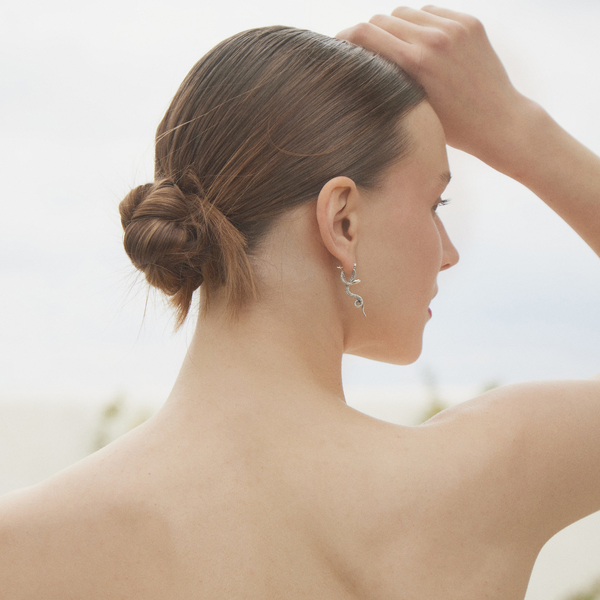 SERPIENTE ETNICO SINGLE EARRING