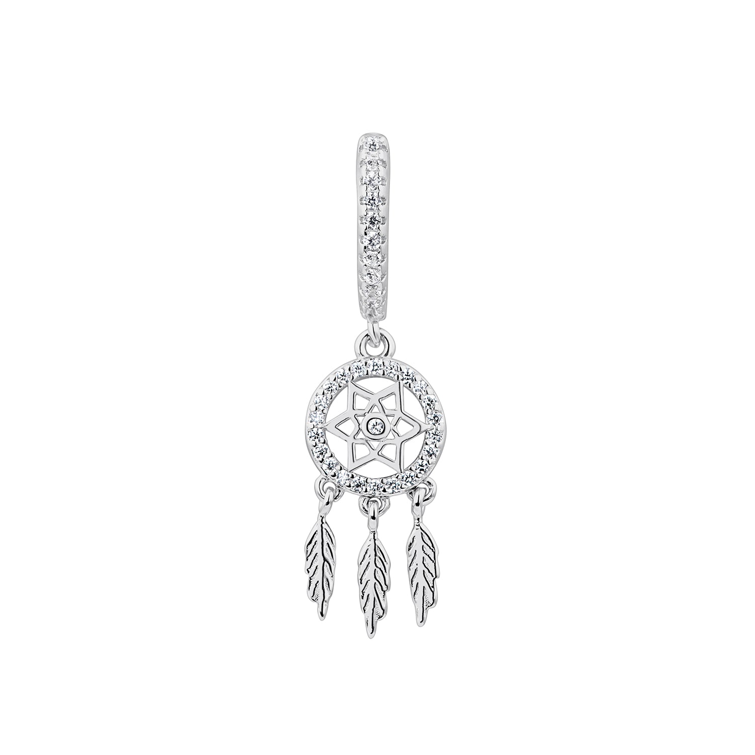 PENDIENTE PIERCING ARO DREAM CATCHER