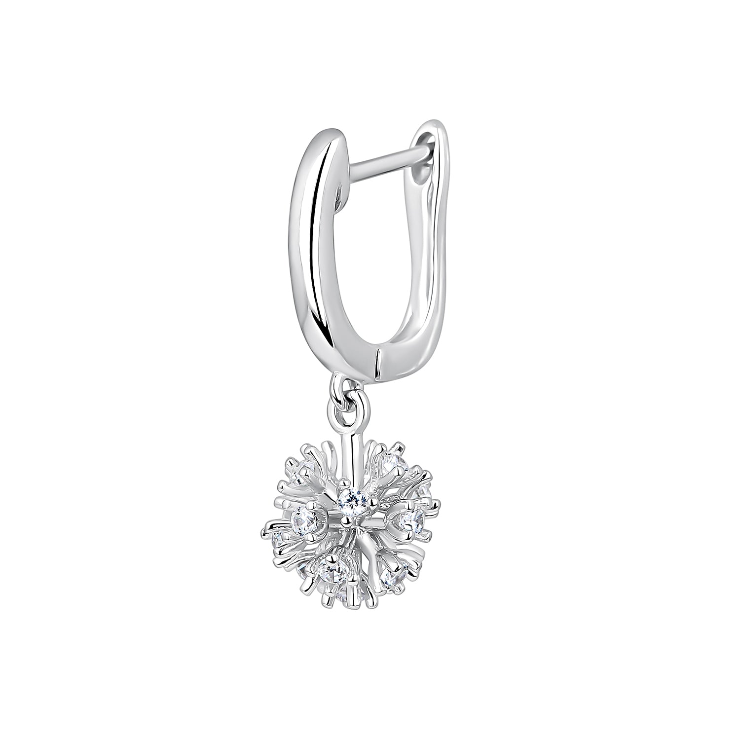 PENDIENTE PIERCING ARO ESPLOSIONE SCINTILLANTE