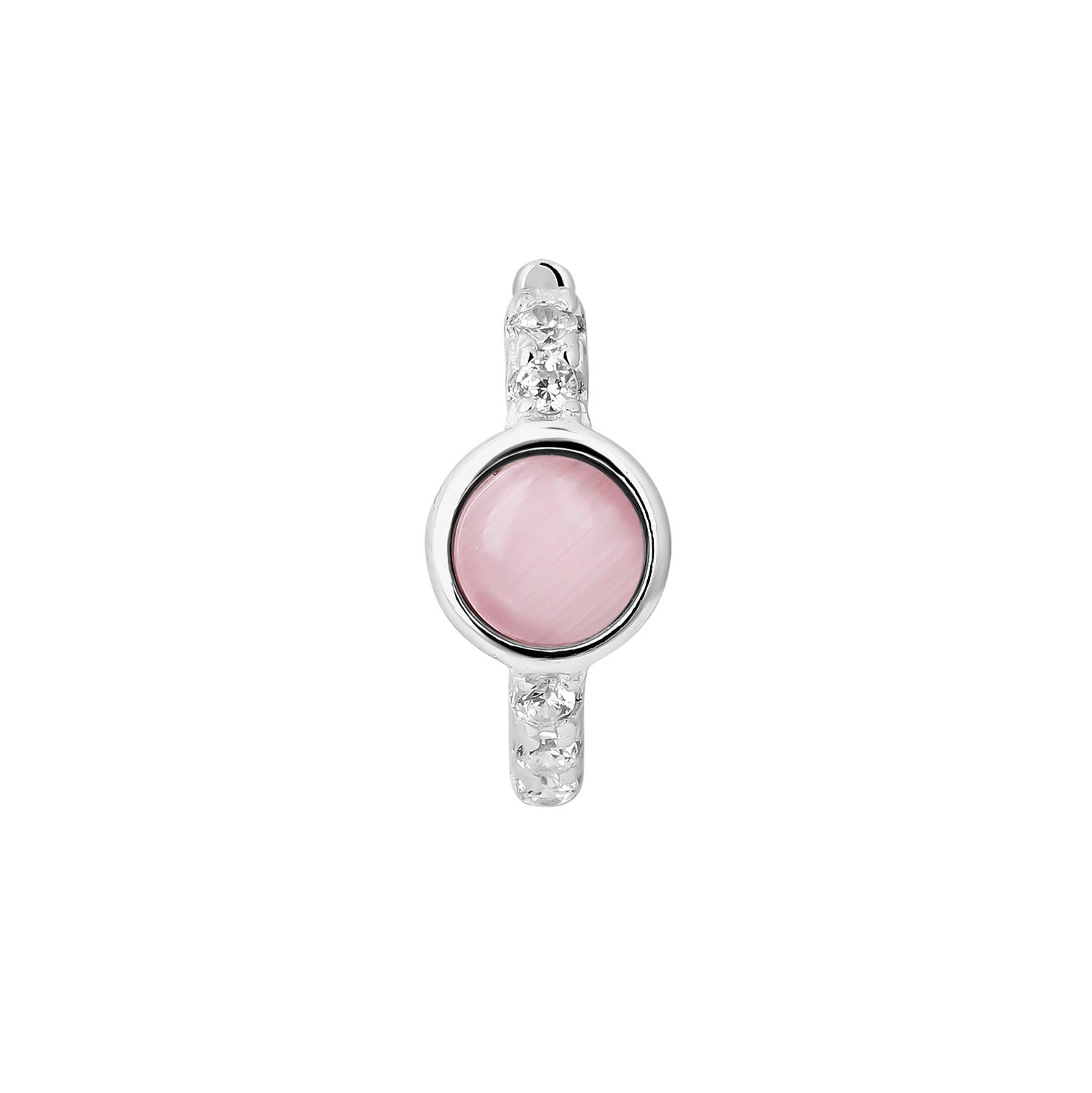 ORECCHINO PIERCING A CERCHIO IN ARGENTO ZURI