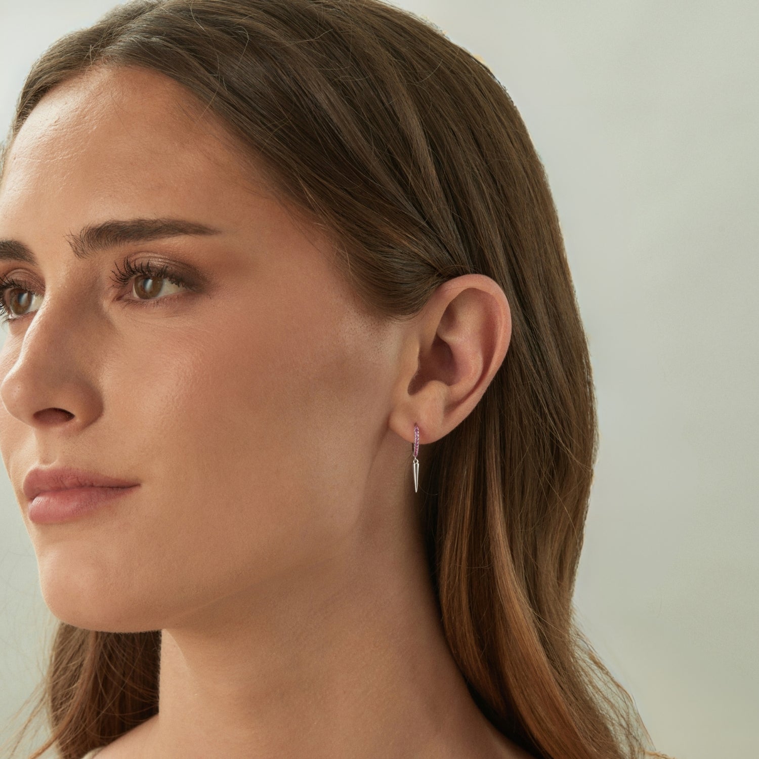 ORECCHINO PIERCING A CERCHIO IN ARGENTO ZULA