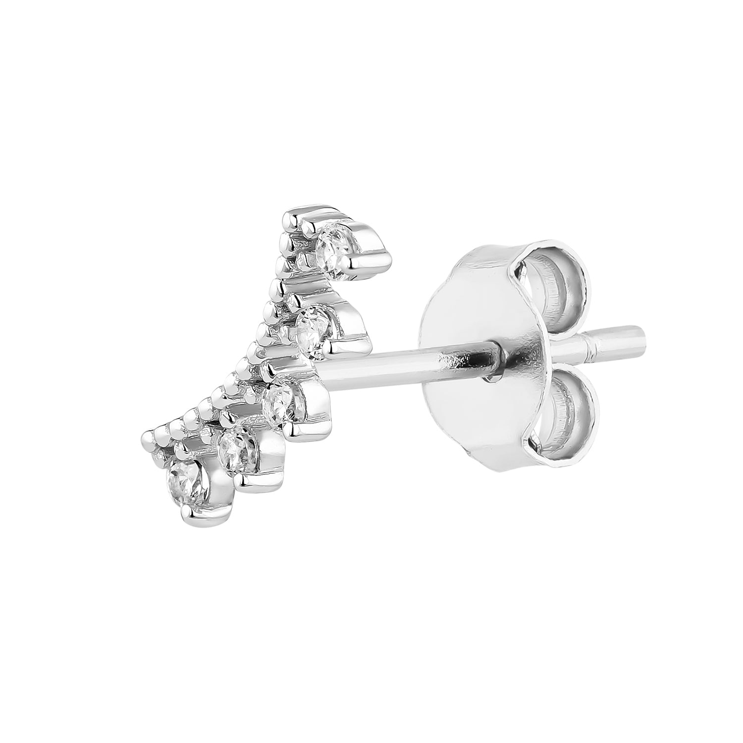 BRISA SILVER PIERCING EARRING