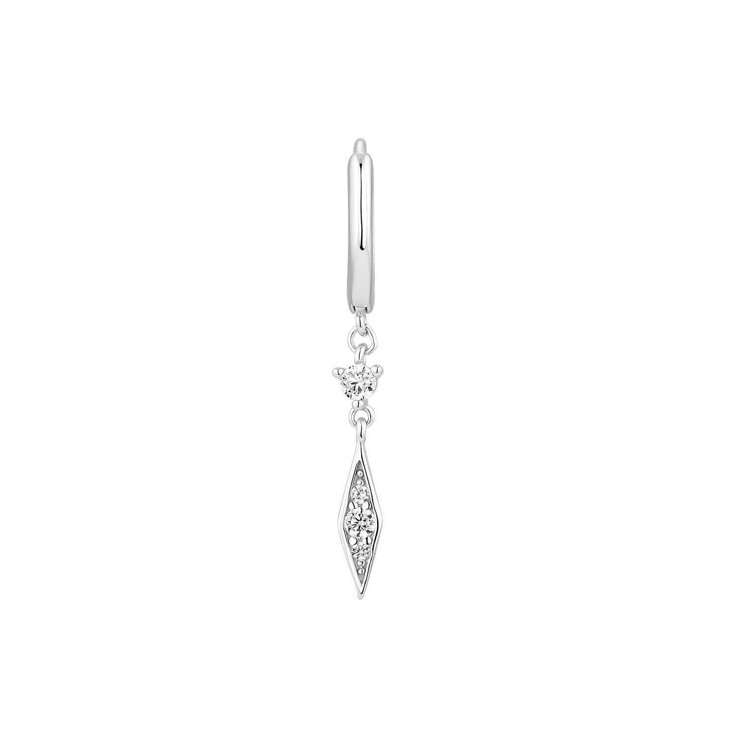 ORECCHINO PIERCING A CERCHIO IN ARGENTO BASTET