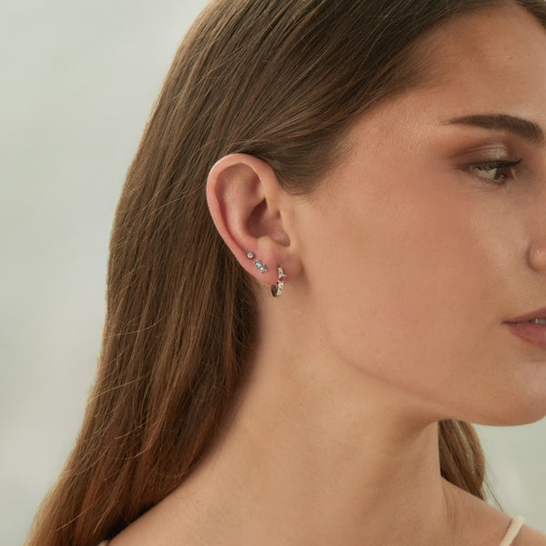 BOUCLE D'OREILLE PIERCING CRÉOLE MOIRA