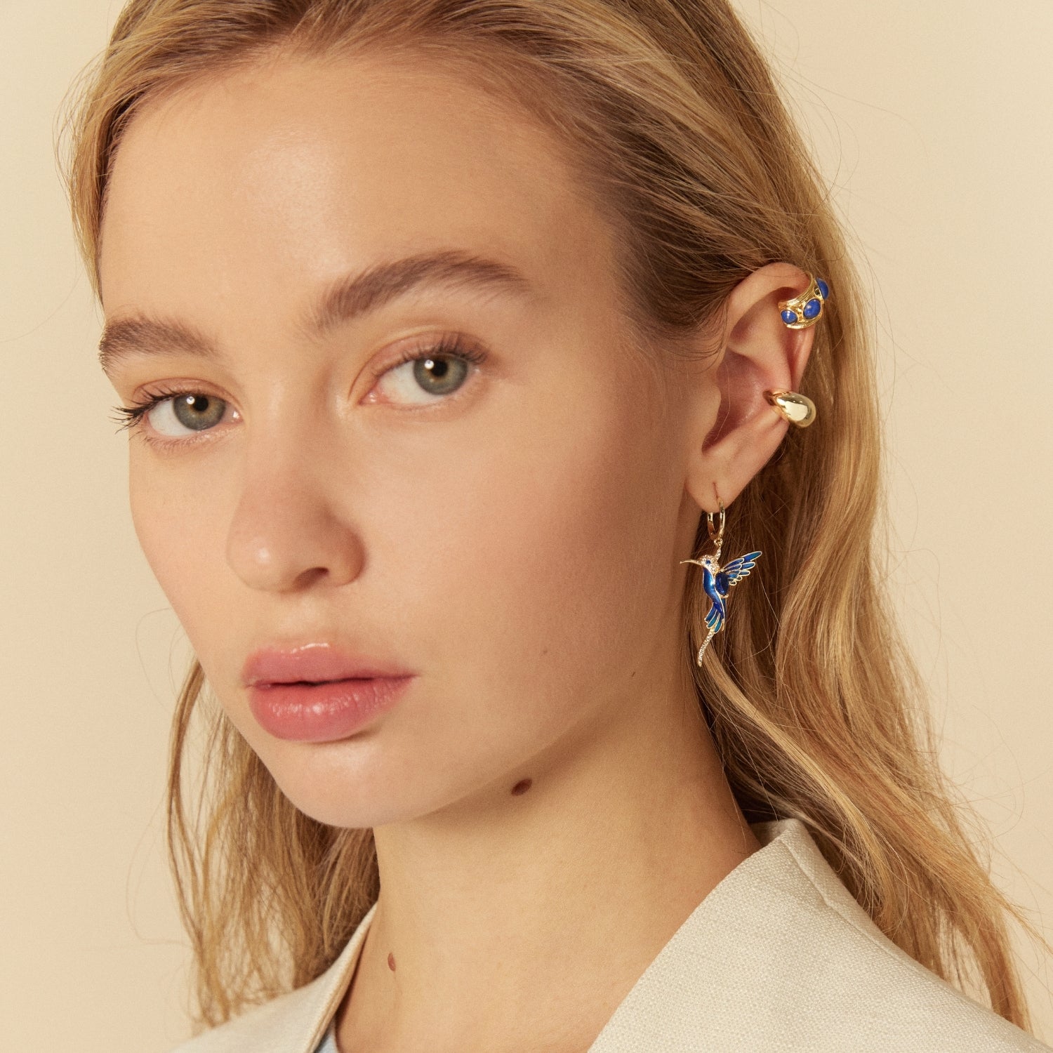 BOUCLES D'OREILLES COUPOLE