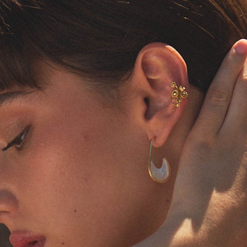 EAR CUFF SUNFLOWER