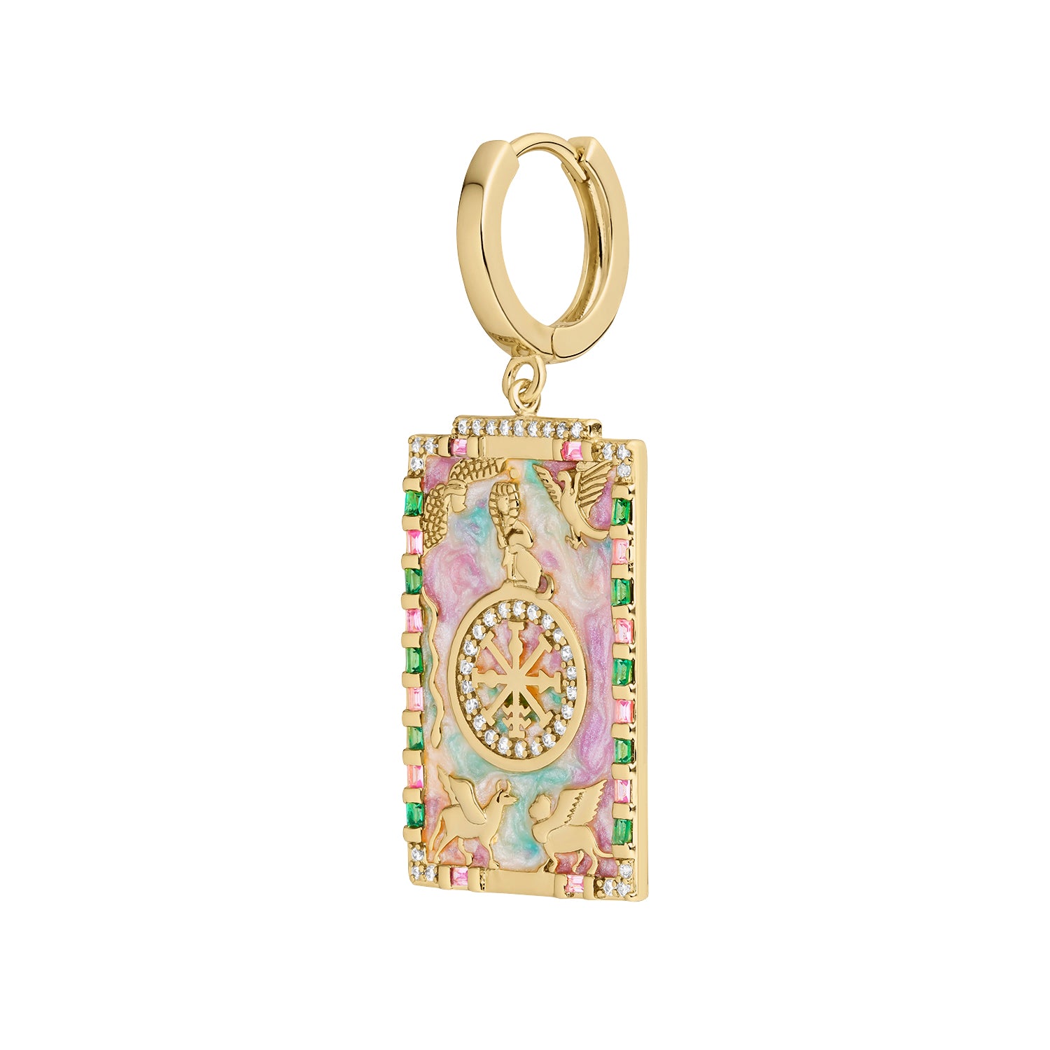 AUSKARS PIERCING TAROT KARTES LAIMES RITEŅŠ