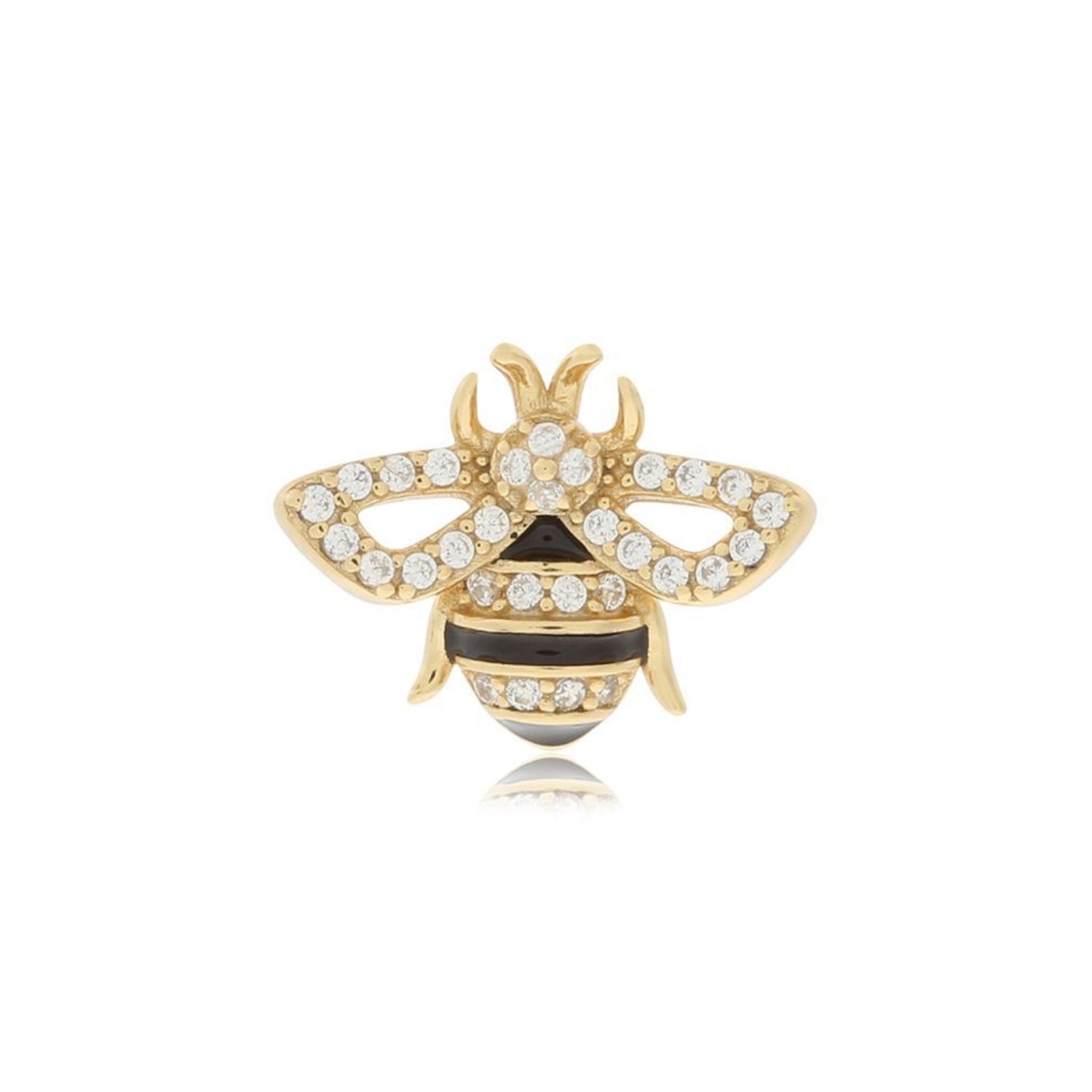 BOUCLE D'OREILLE INDIVIDUELLE REINE DES ABEILLES