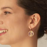 COSMIC VIBES HOOP PIERCING EARRING