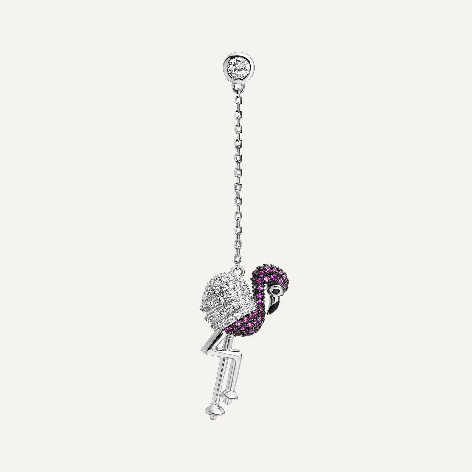 PENDENTE PIERCING FLAMINGO ROCK