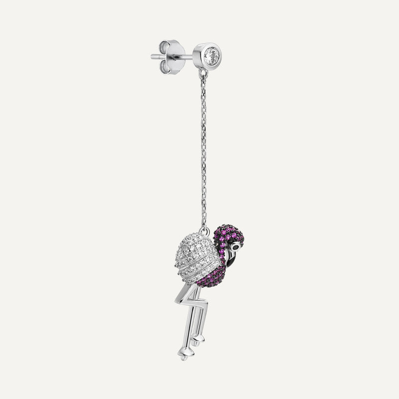 FLAMINGO ROCK PENDANT PIERCING