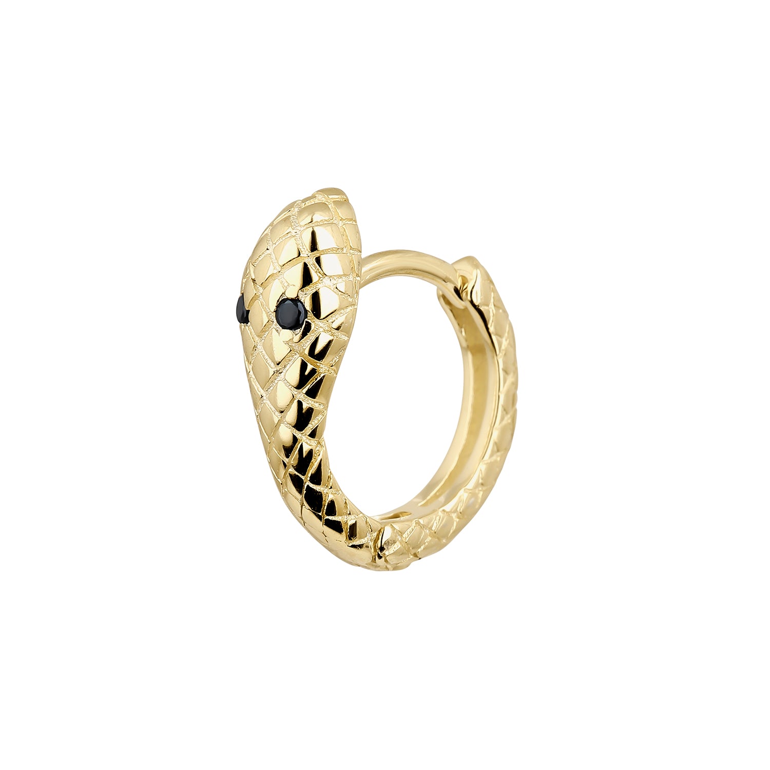 ORECCHINO PIERCING A CERCHIO SERPENTE
