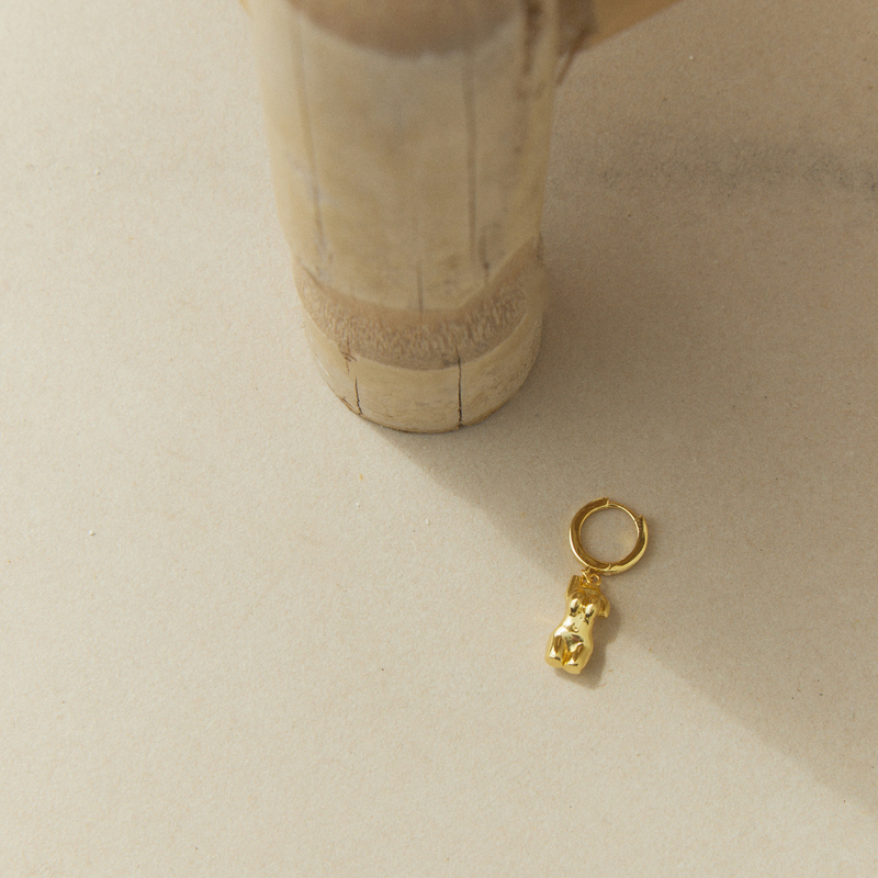PENDIENTE PIERCING ARO GOLD ECO DE MILO
