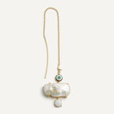 BAROQUE PEARL PIERCING PENDANT