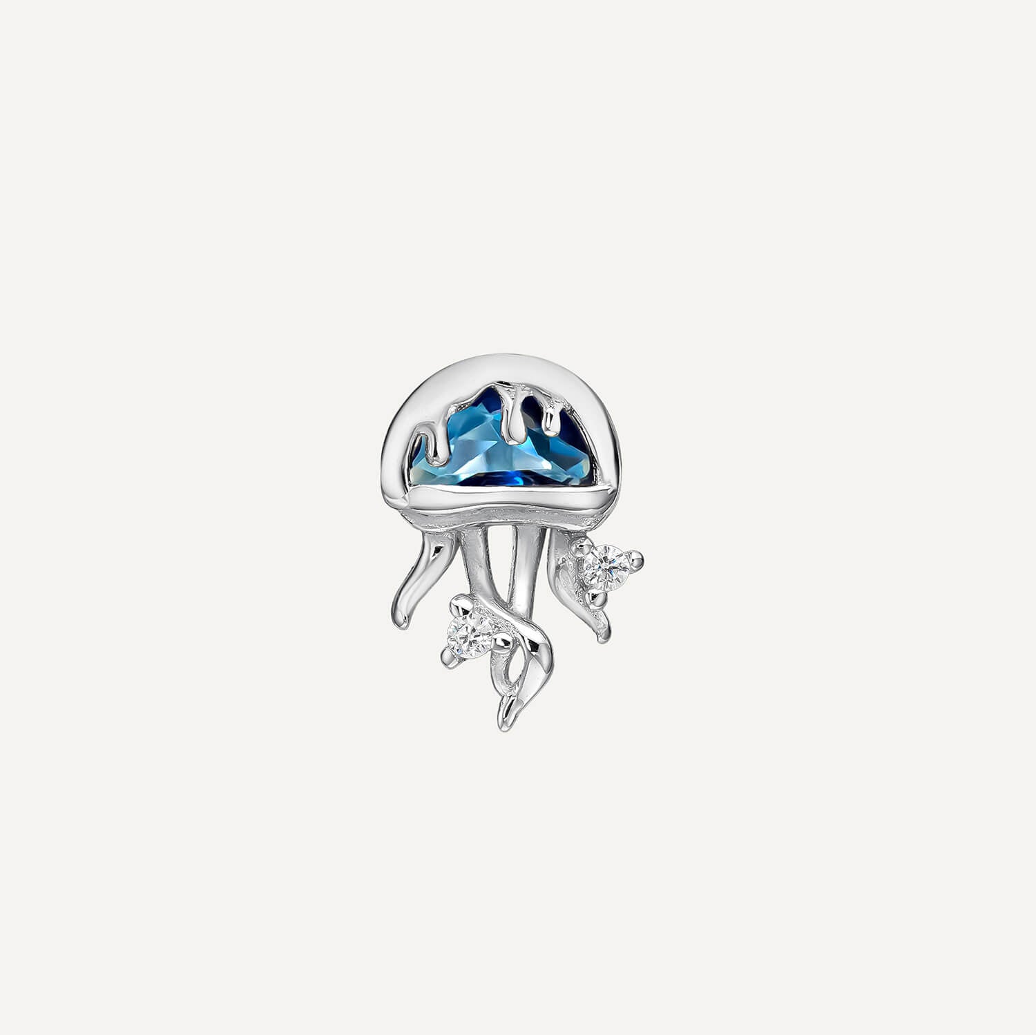 PENDIENTE PIERCING SILVER PETIT MEDUSE
