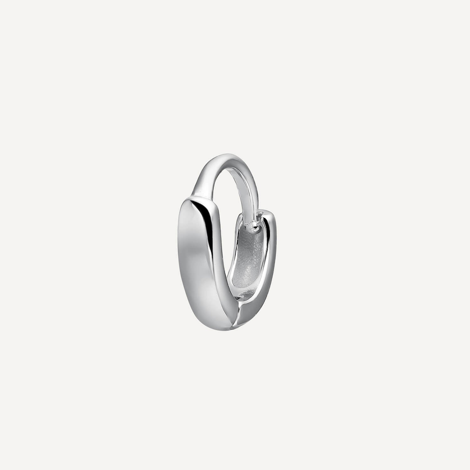 PENDIENTE PIERCING ARO PLATA ASTANA