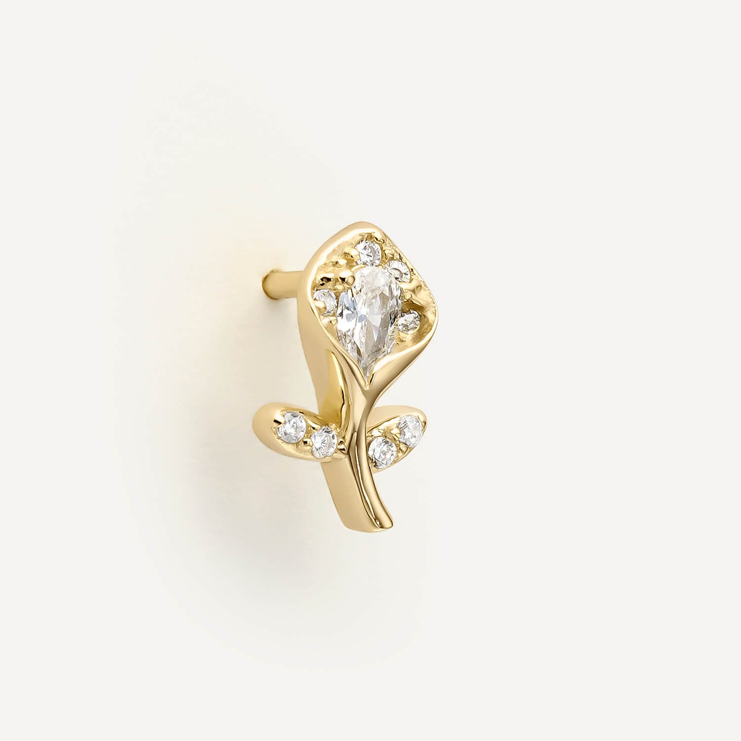 PENDIENTE PIERCING ROSETTA