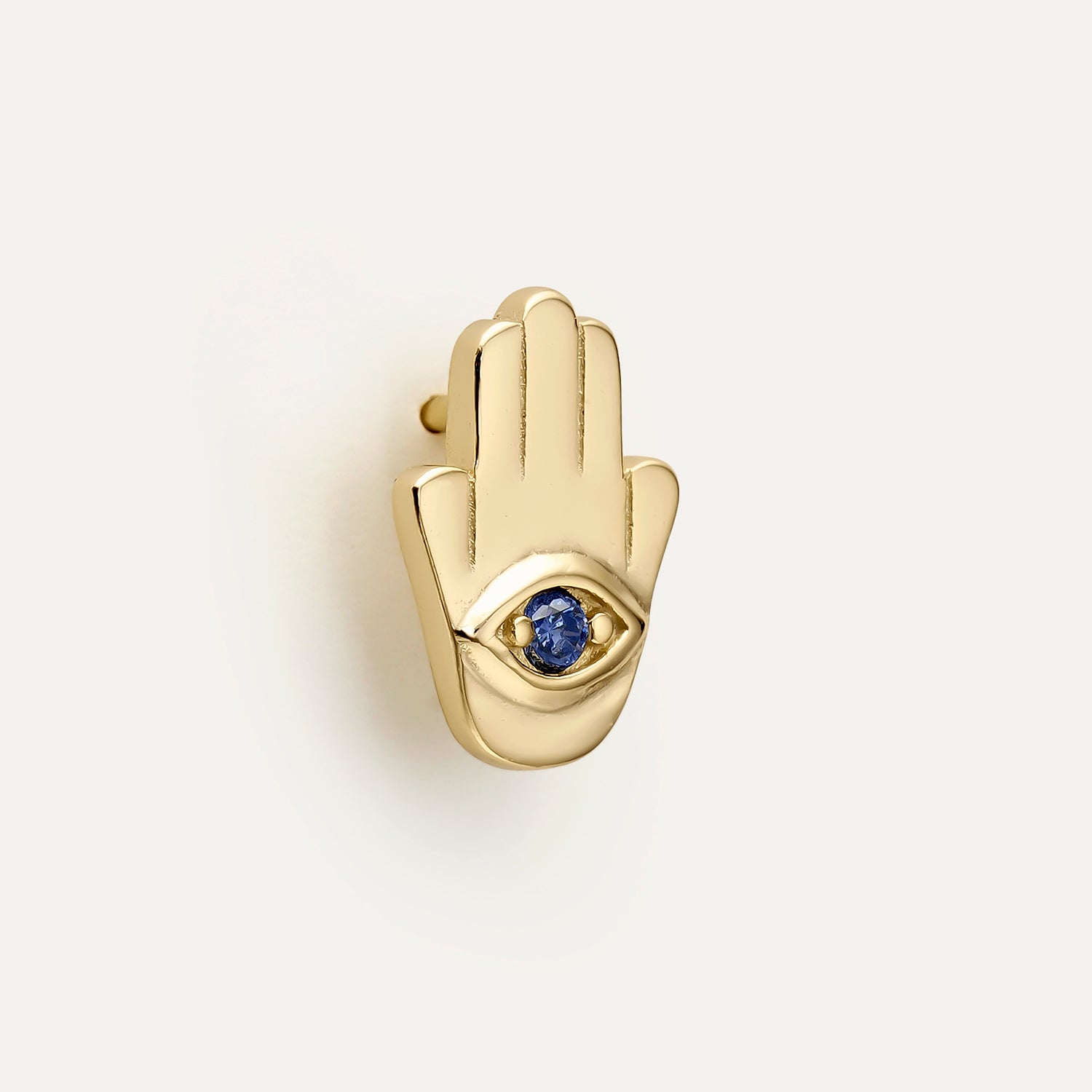 PENDIENTE PIERCING HAMSA LUCK