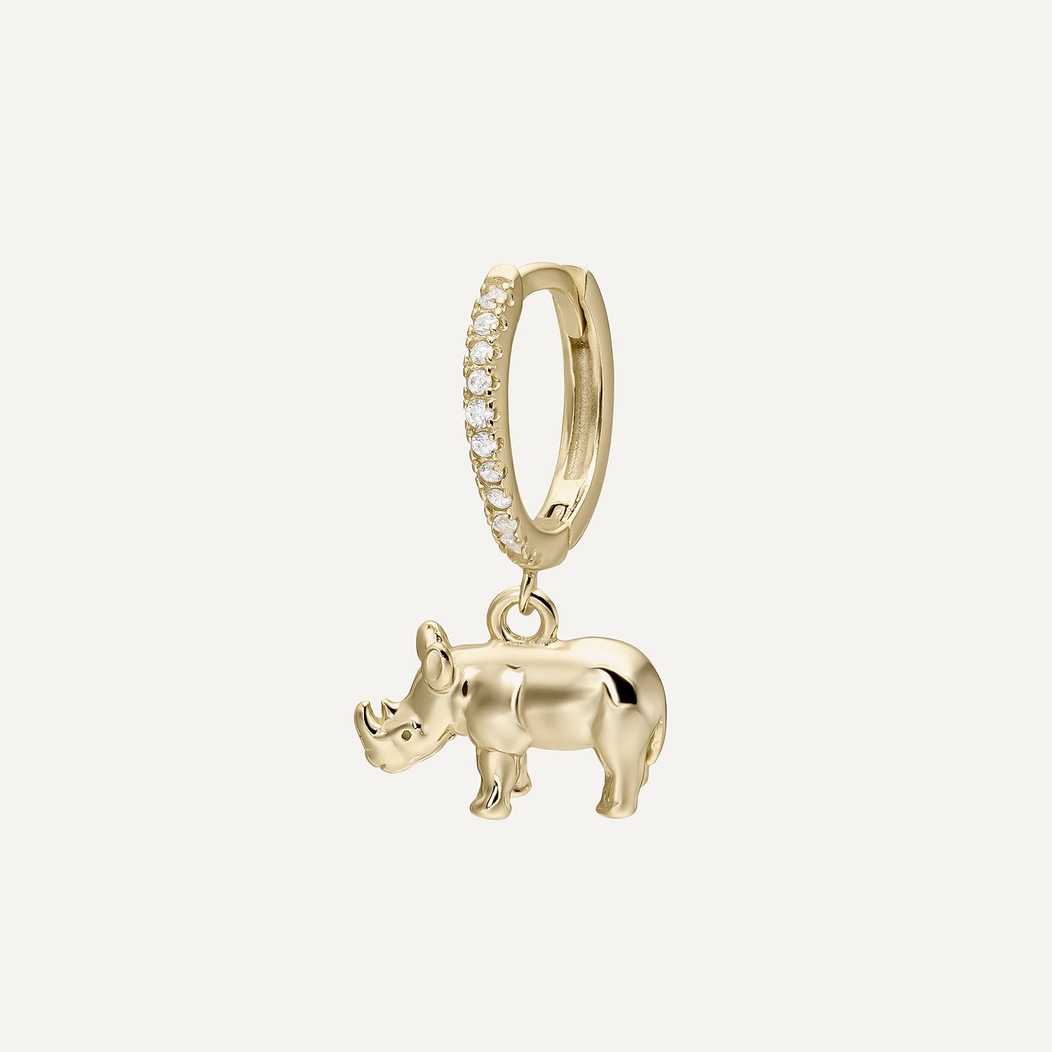 PENDIENTE PIERCING ARO RHINO