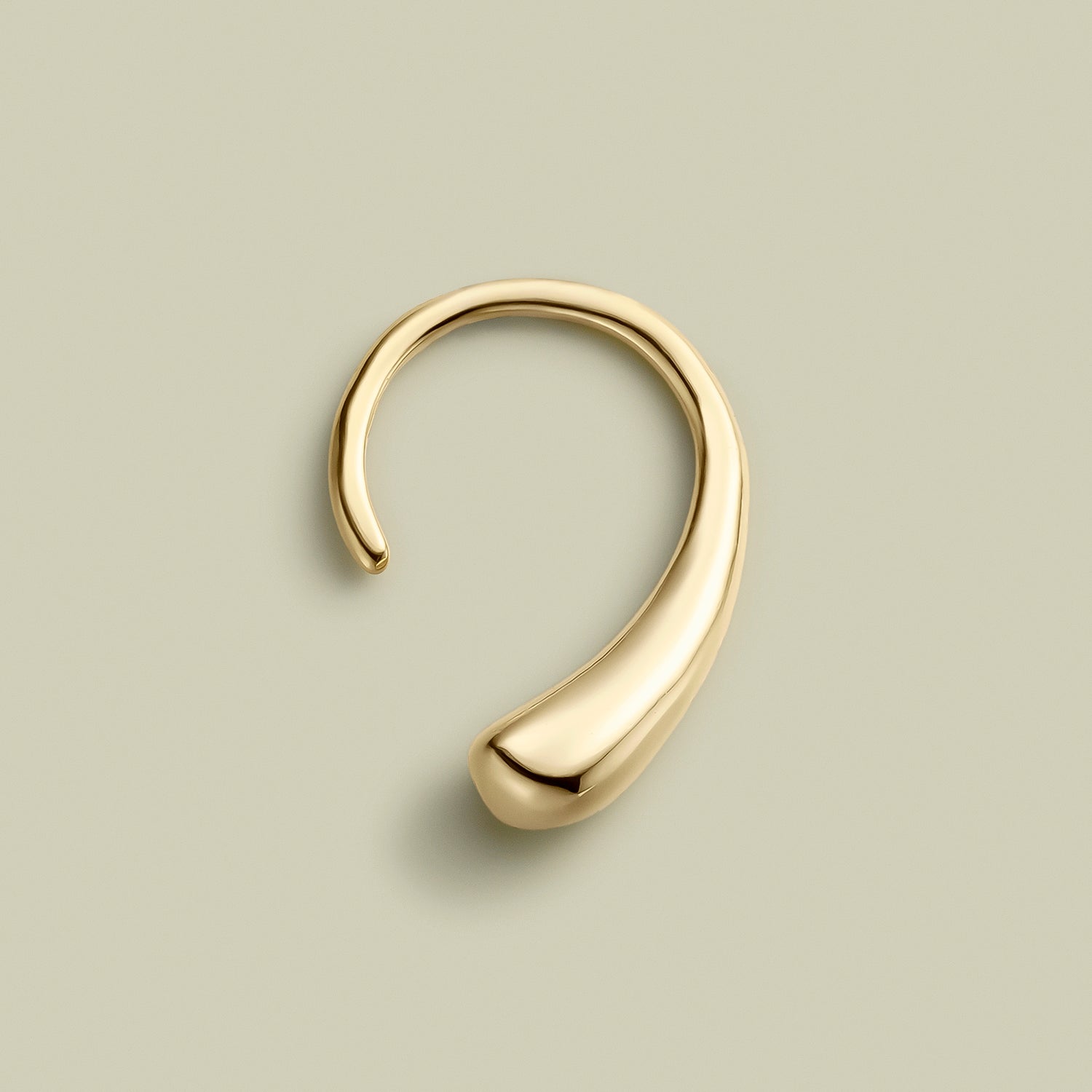 PENDIENTE PIERCING GOLD BEAT