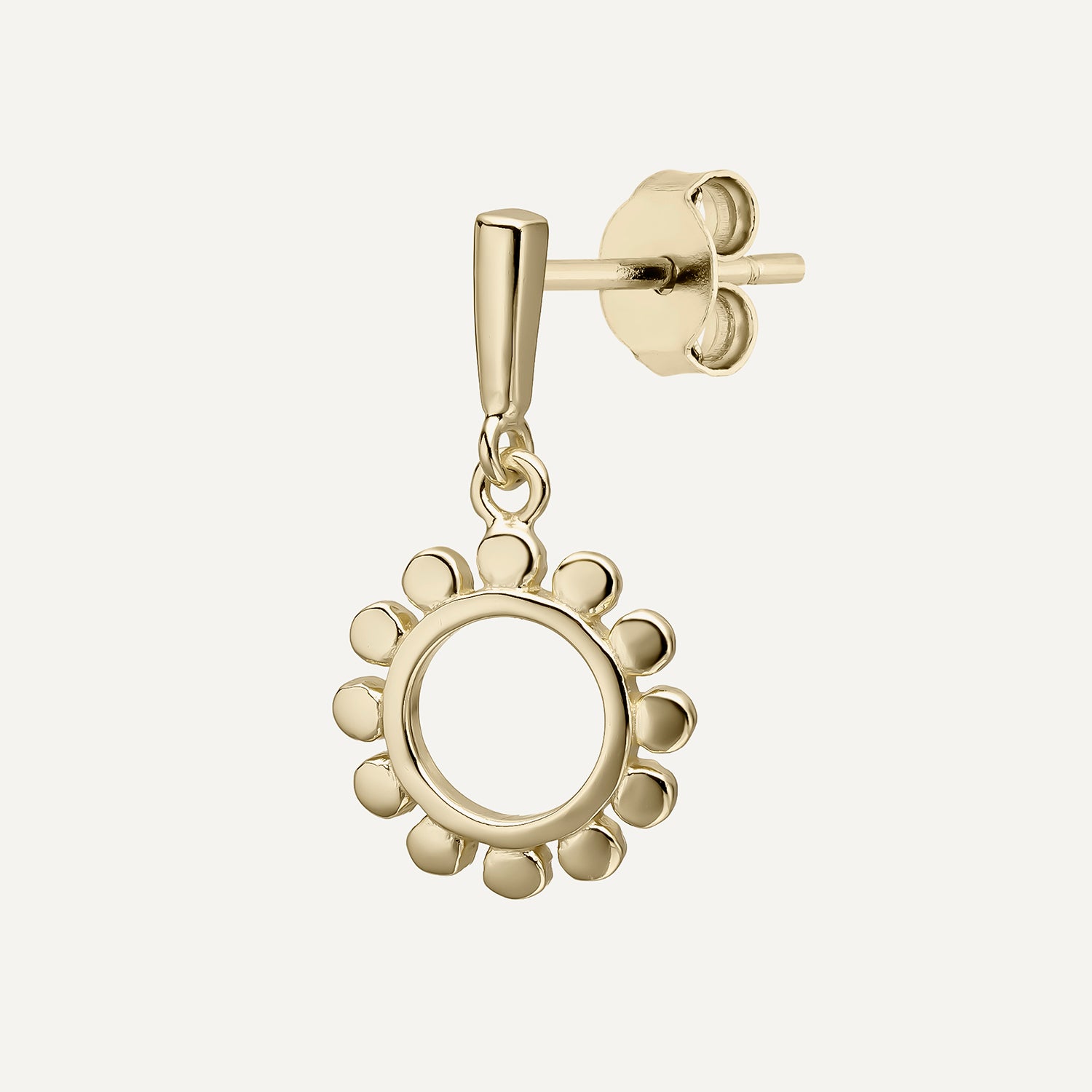 PENDIENTE PIERCING GOLDEN DAISY
