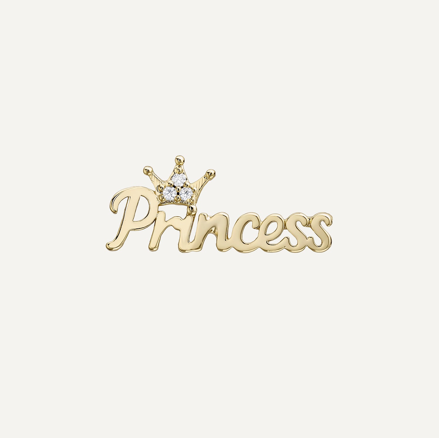 PENDIENTE PIERCING I AM A PRINCESS
