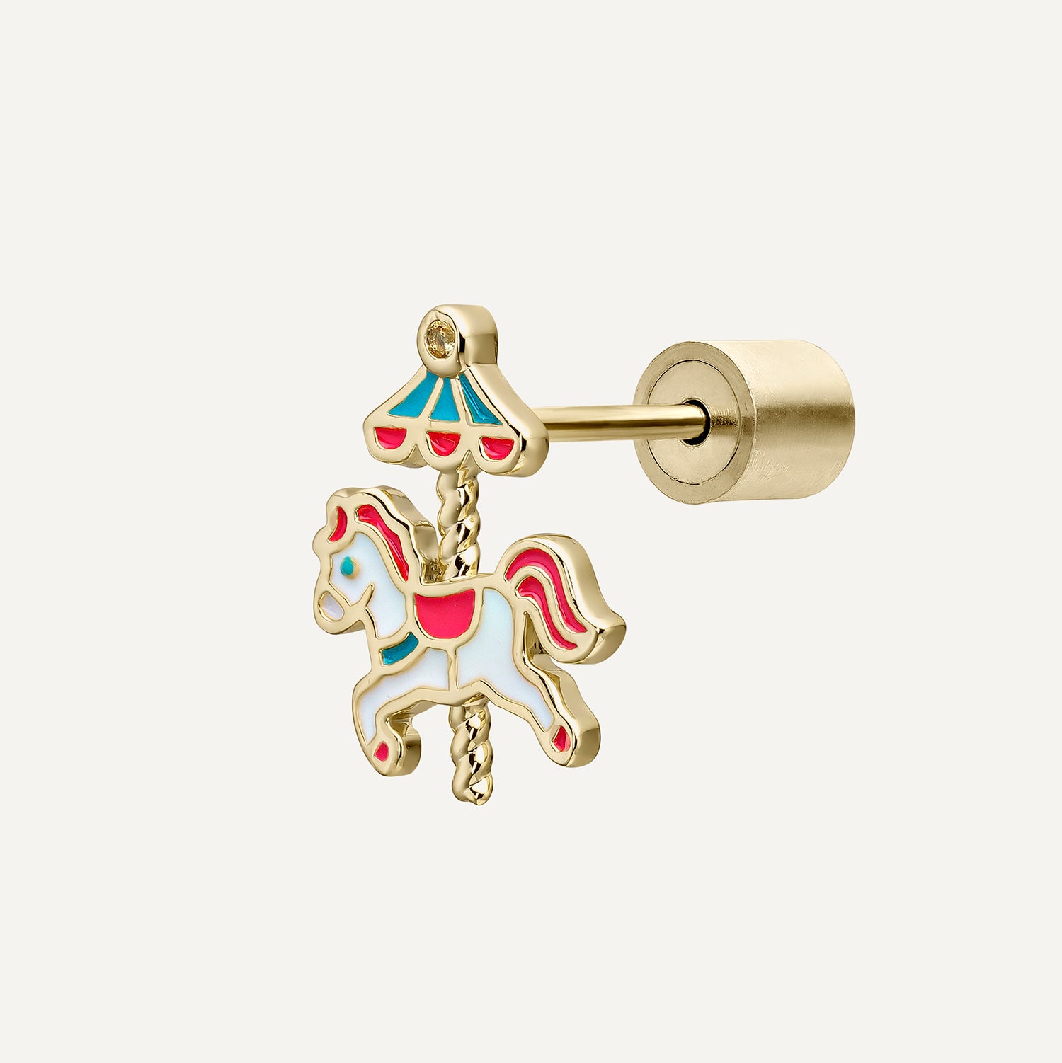 PENDIENTE PIERCING MERRY GO ROUND