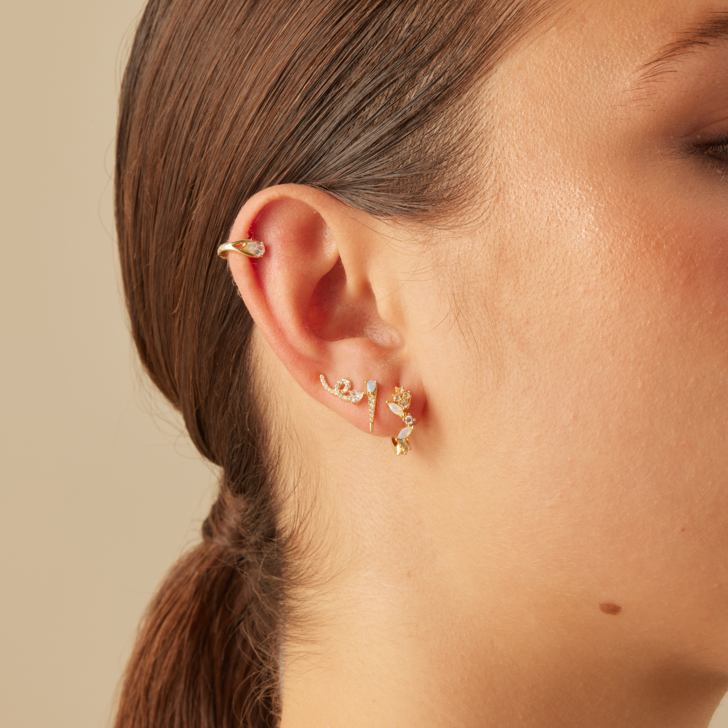 PENDIENTE PIERCING ARO EDELWEISS