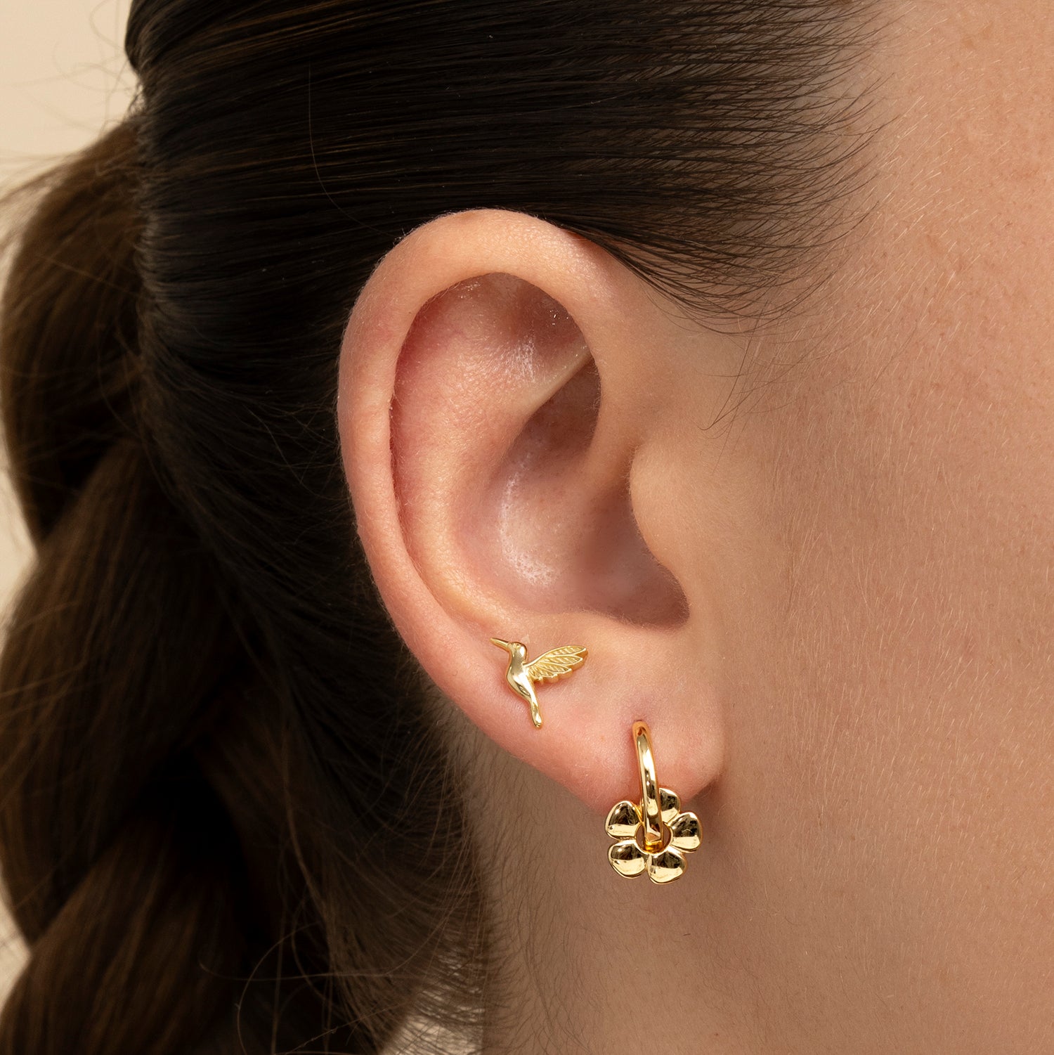 PENDIENTE PIERCING ARO POPPY