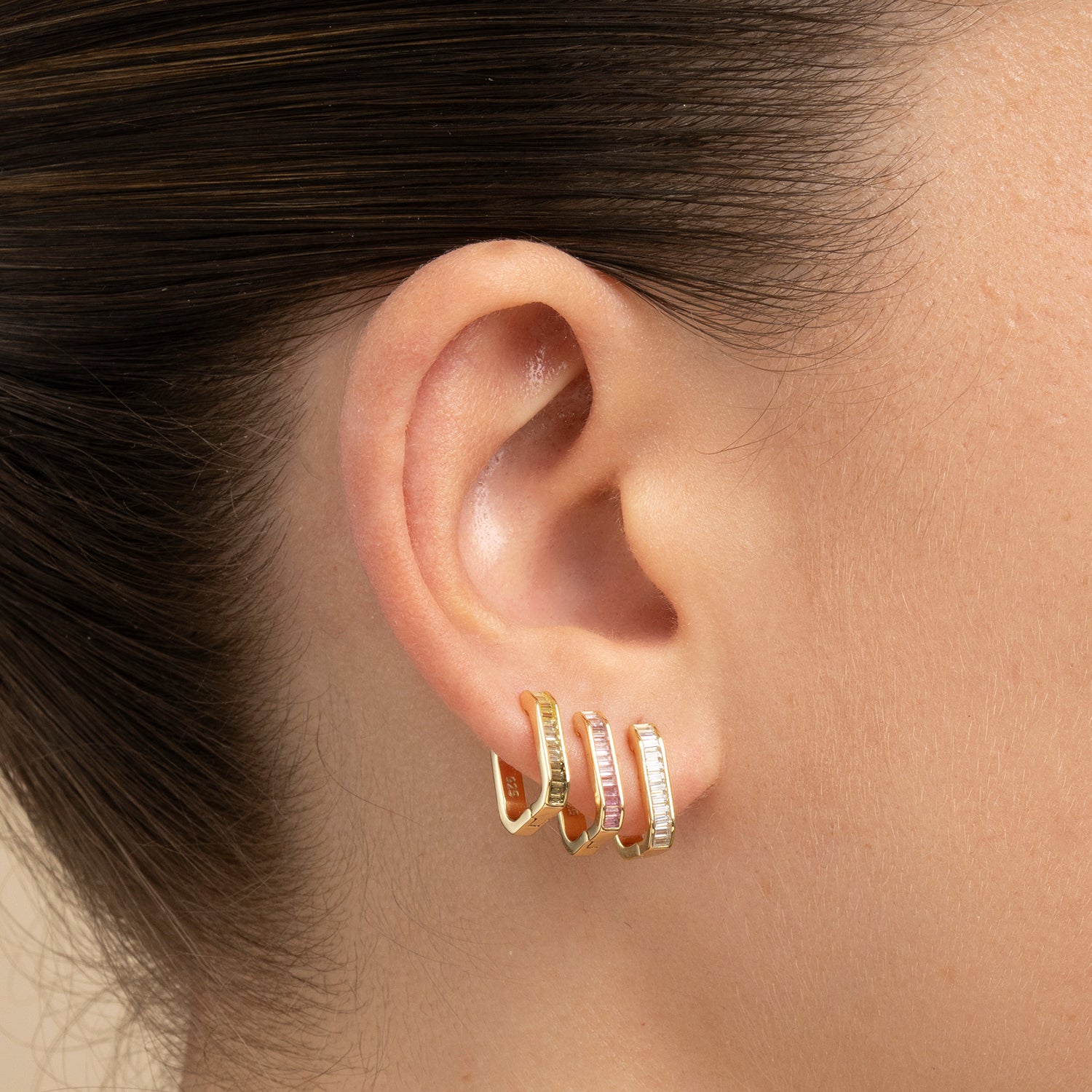 PENDIENTE PIERCING ARO MAYUMI WHITE