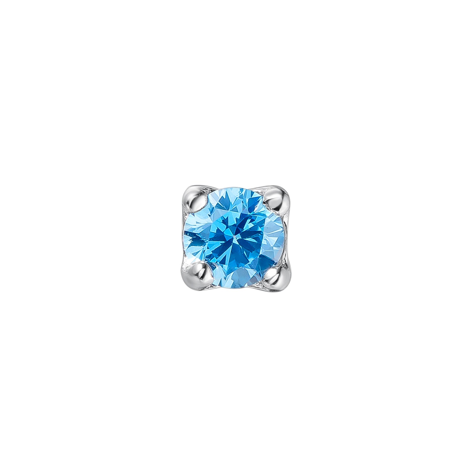 ORECCHINO PIERCING PARAIBA AZZURRO