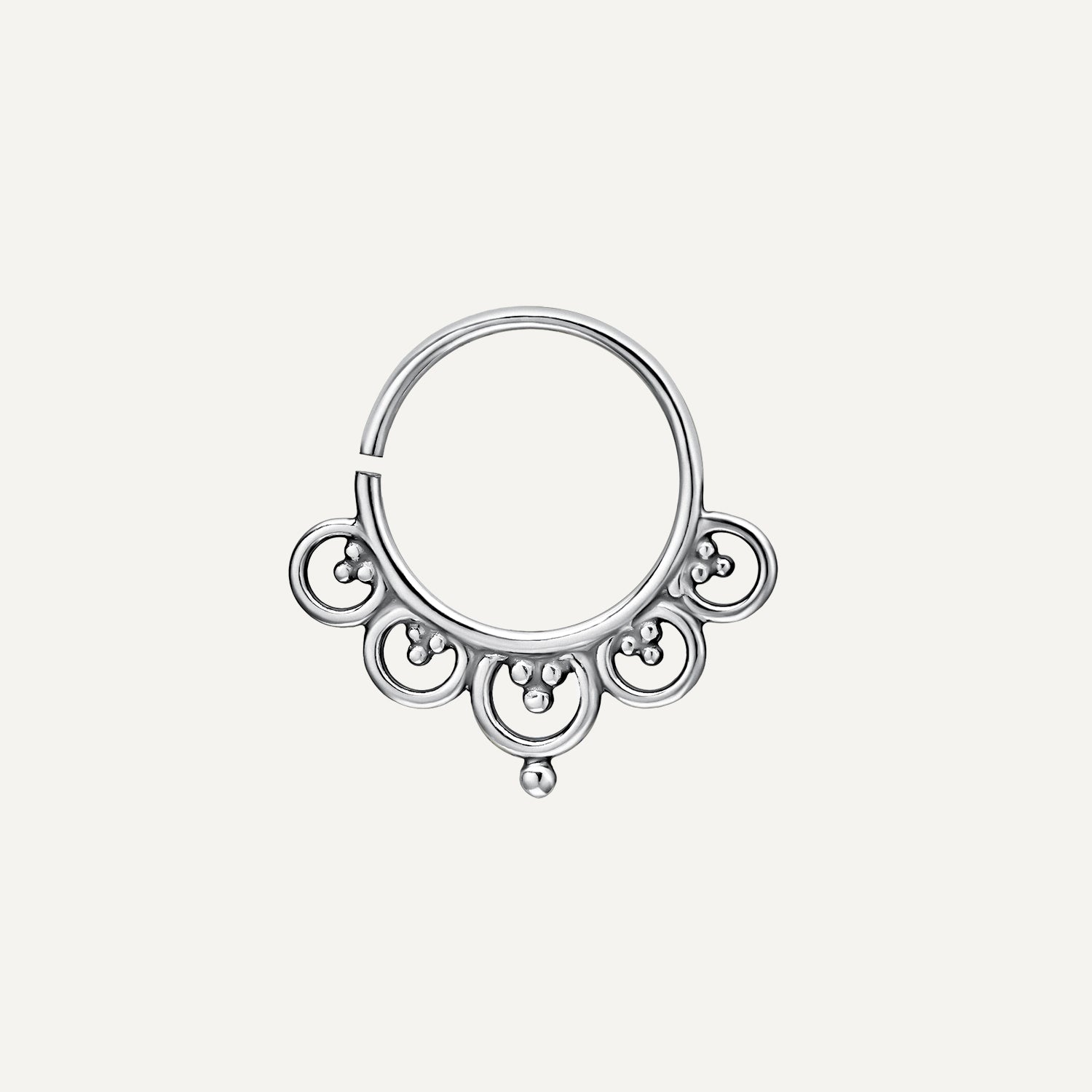 PENDIENTE PIERCING ARO TAGOMAGO