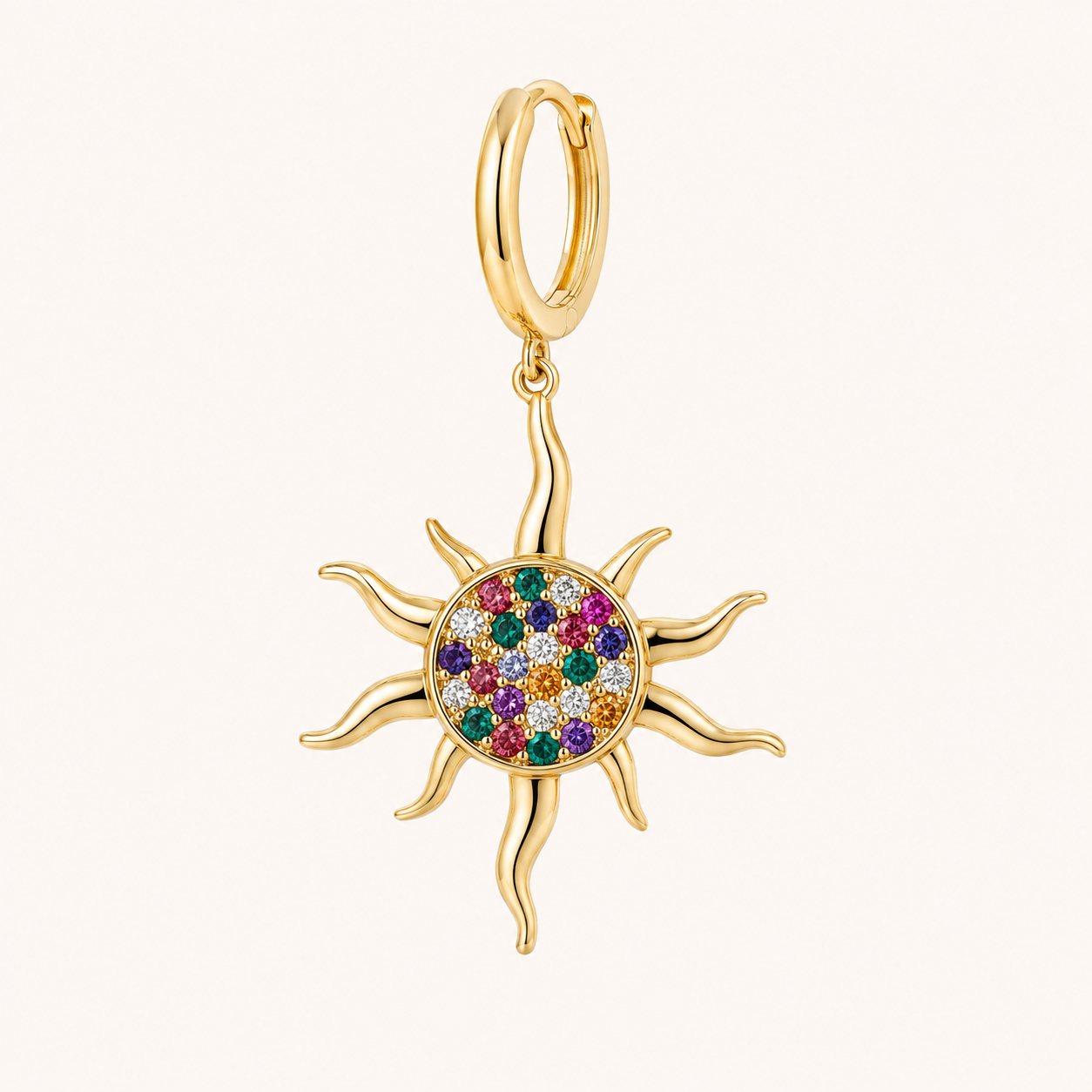 PENDIENTE PIERCING ARO SUN SOCIETY RIVIERA