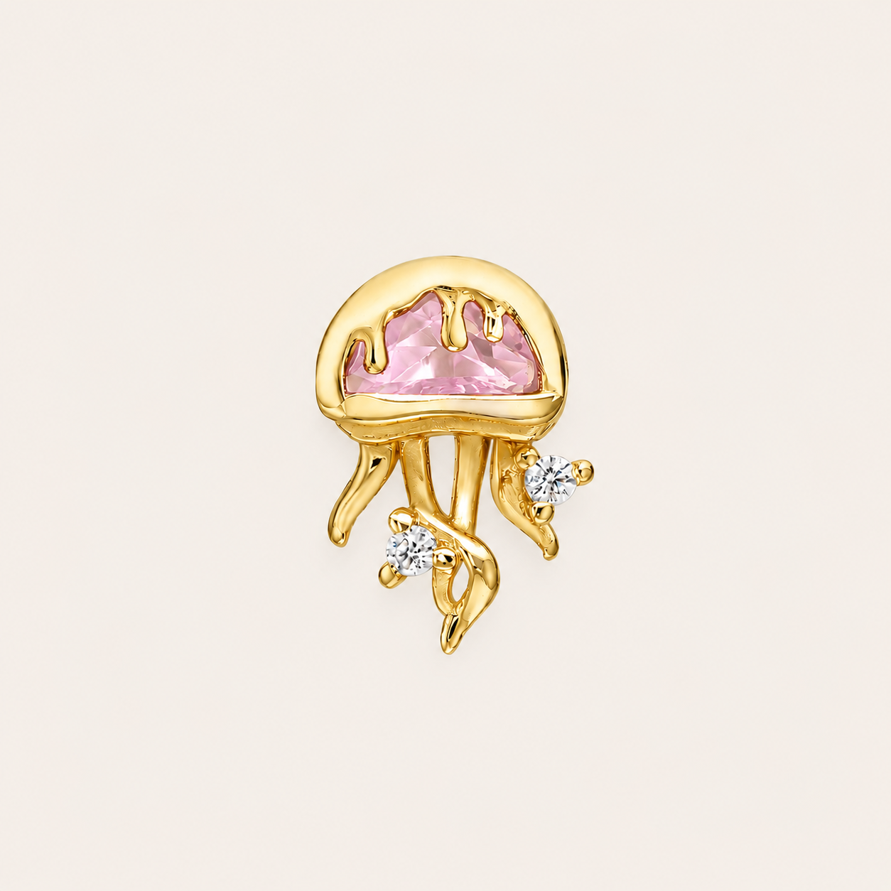 PENDIENTE PIERCING PINK  MEDUSE