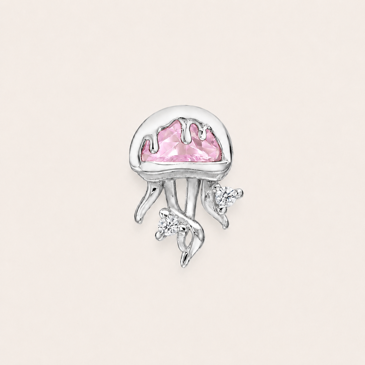 PENDIENTE PIERCING PINK  MEDUSE