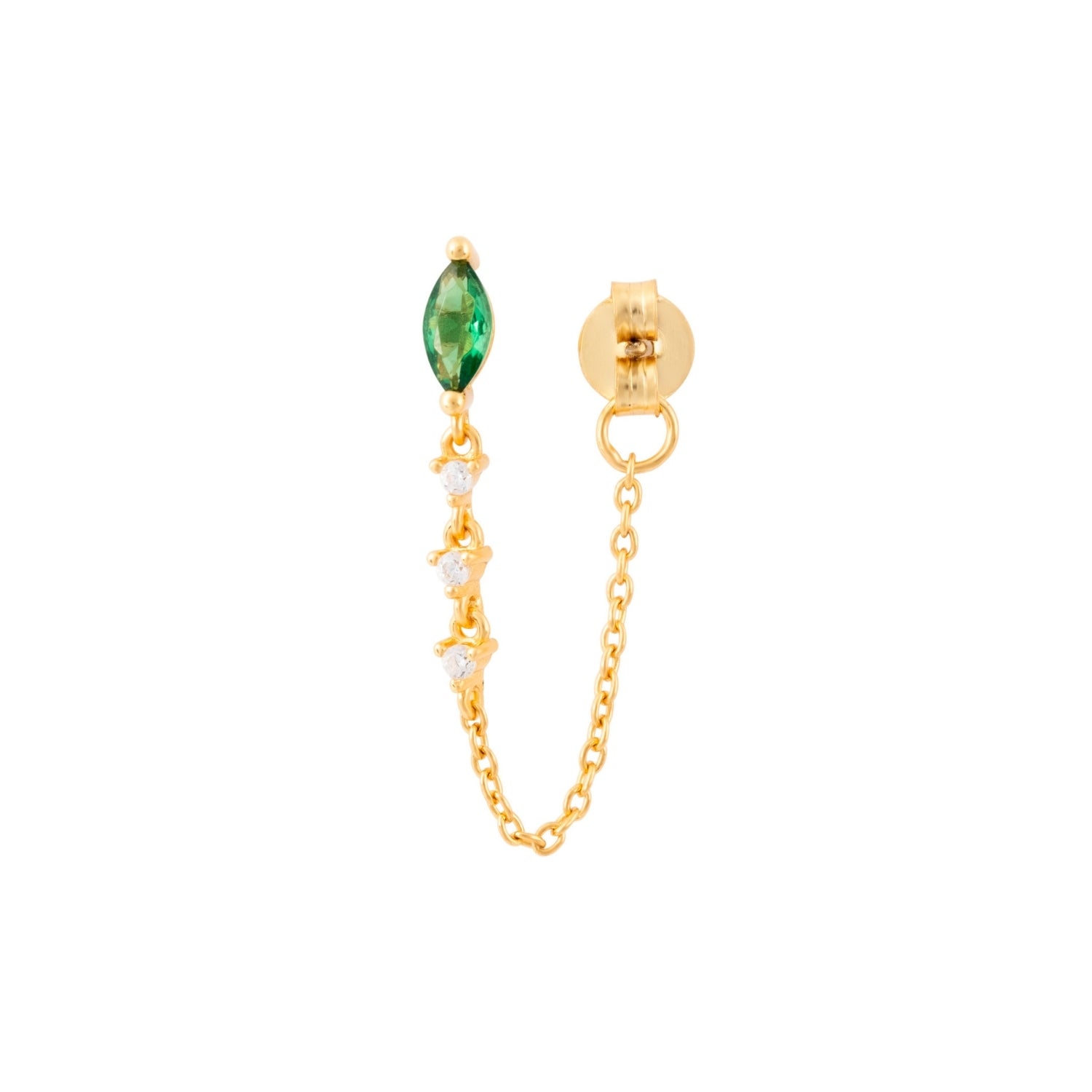 MARQUISE SINGLE EARRING