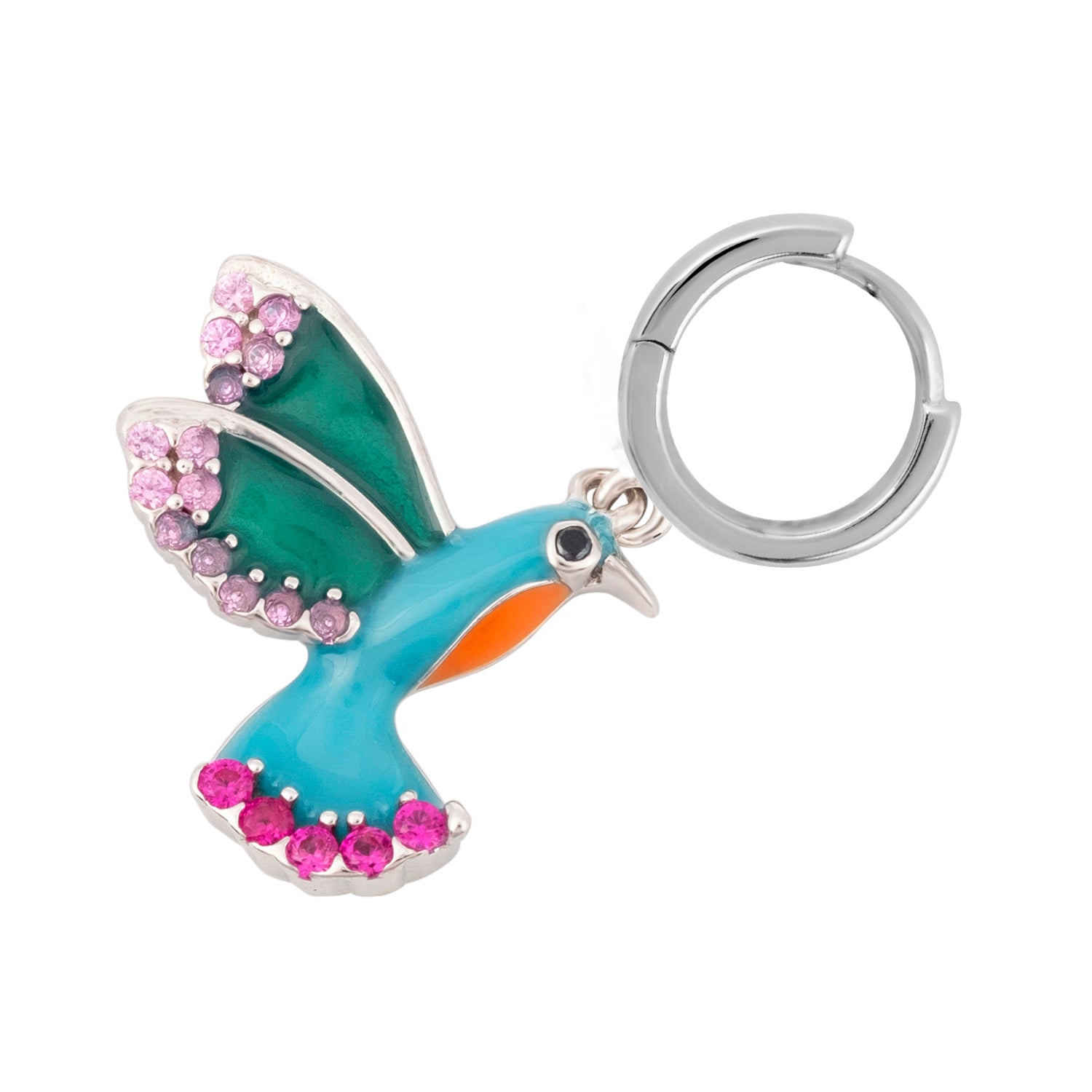 ORECCHINO PIERCING A CERCHIO TROPICALE