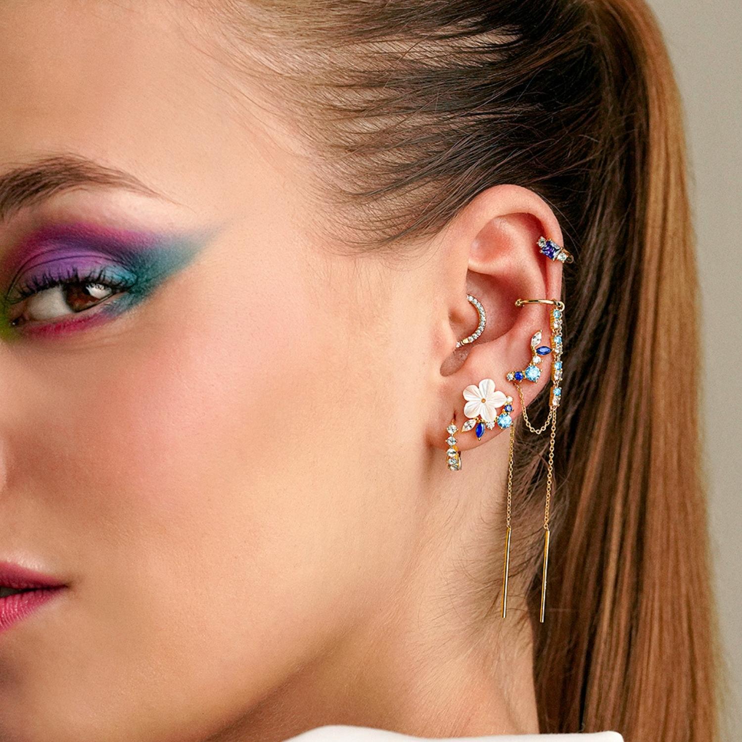 ORECCHINO PIERCING MULTIPLO GERALDINE